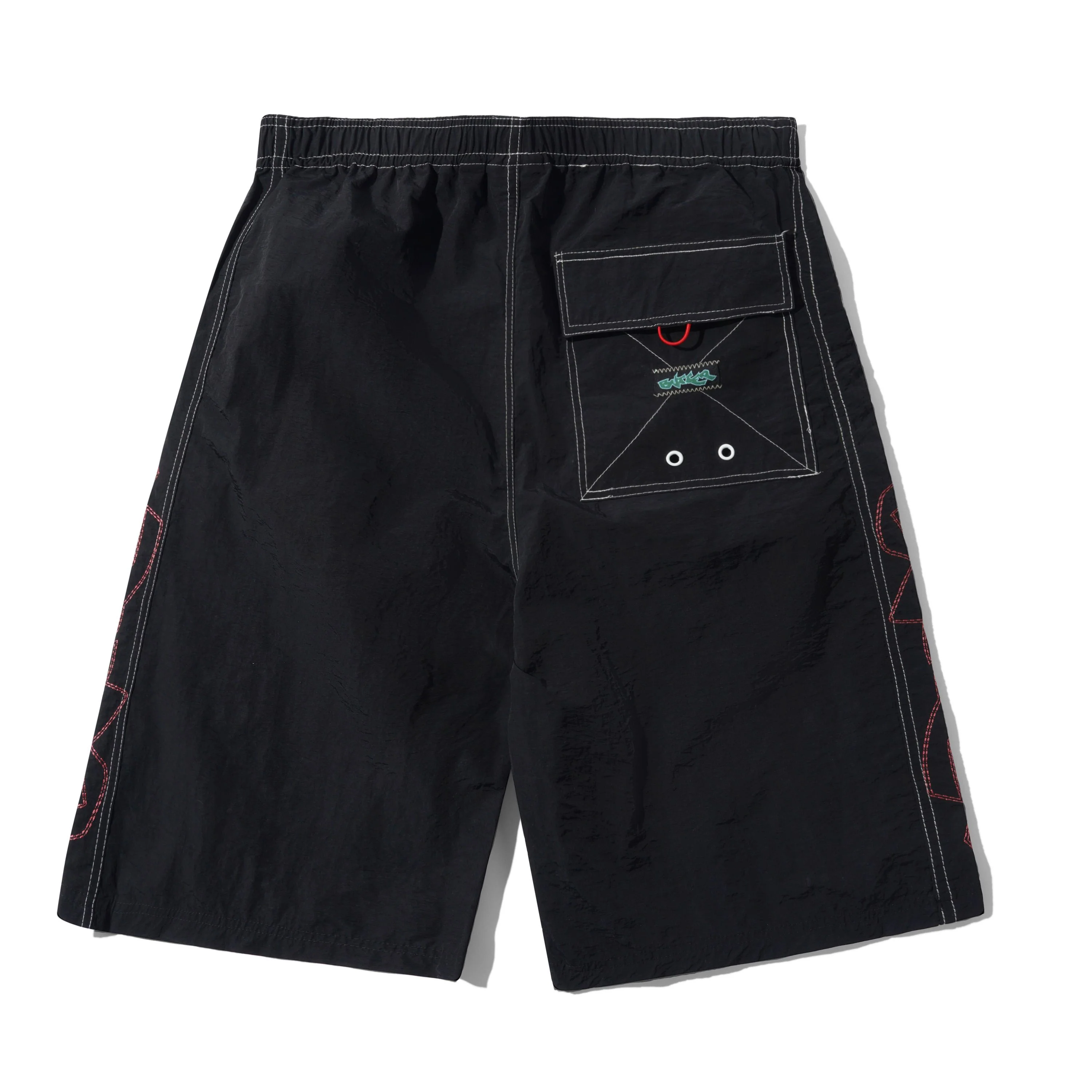 Trance Board Shorts, Black - Image 2