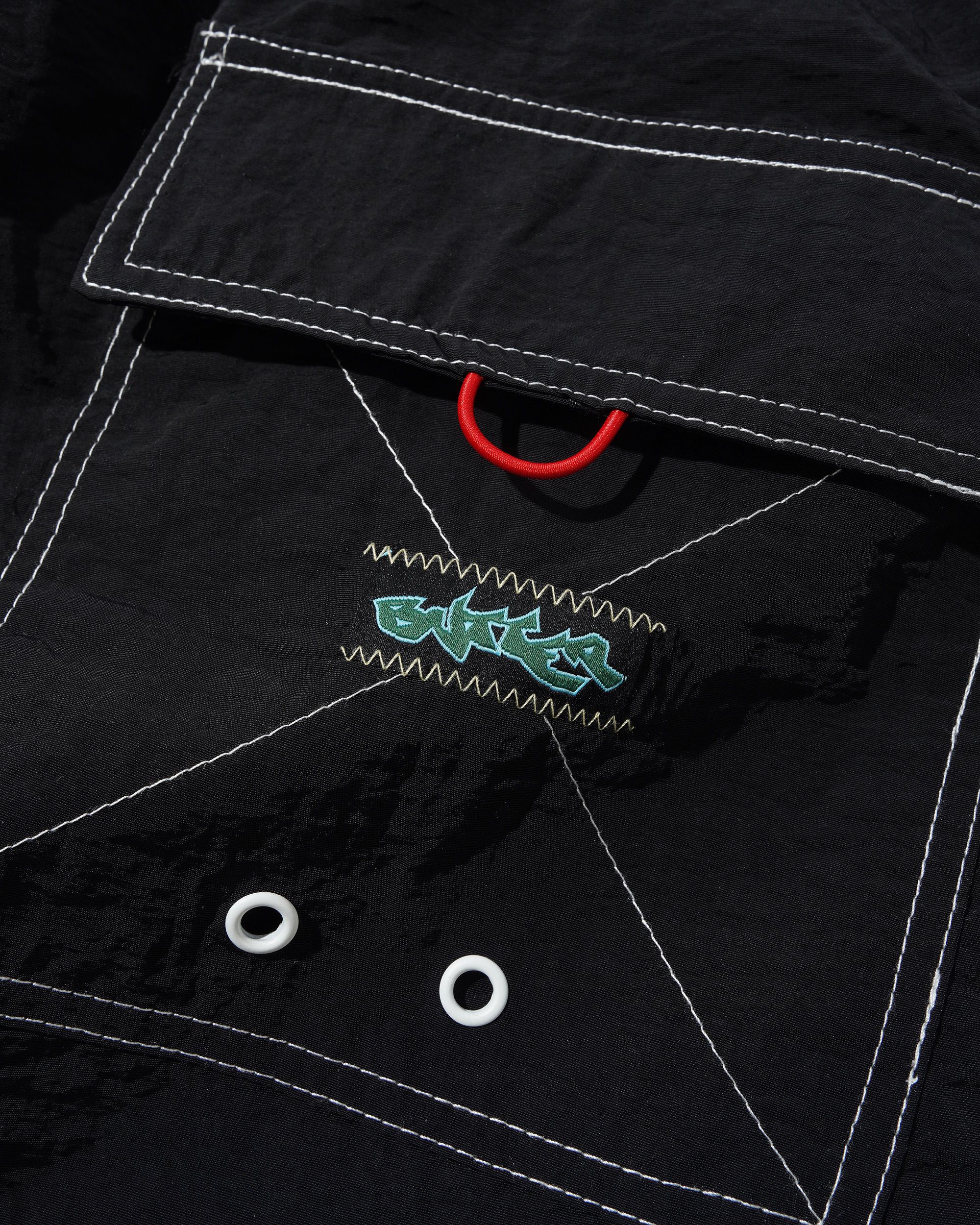 Trance Board Shorts, Black - Image 4