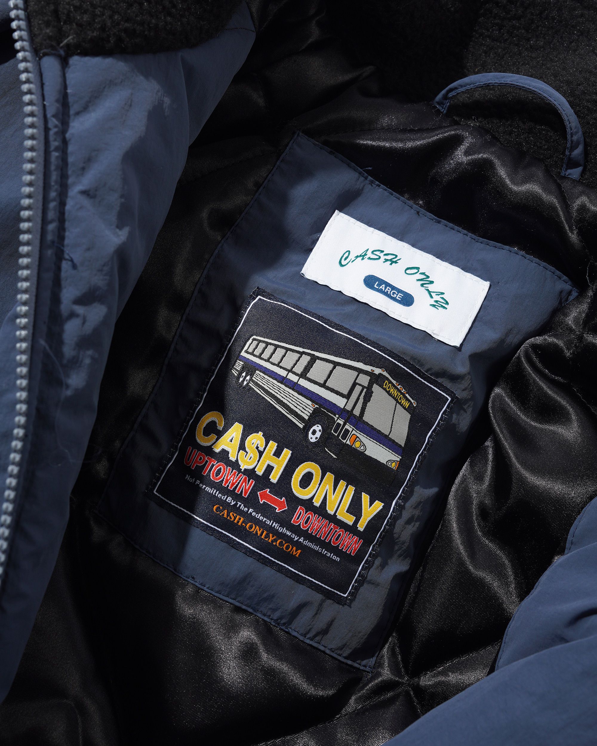 Transport Work Jacket, Navy - Image 3