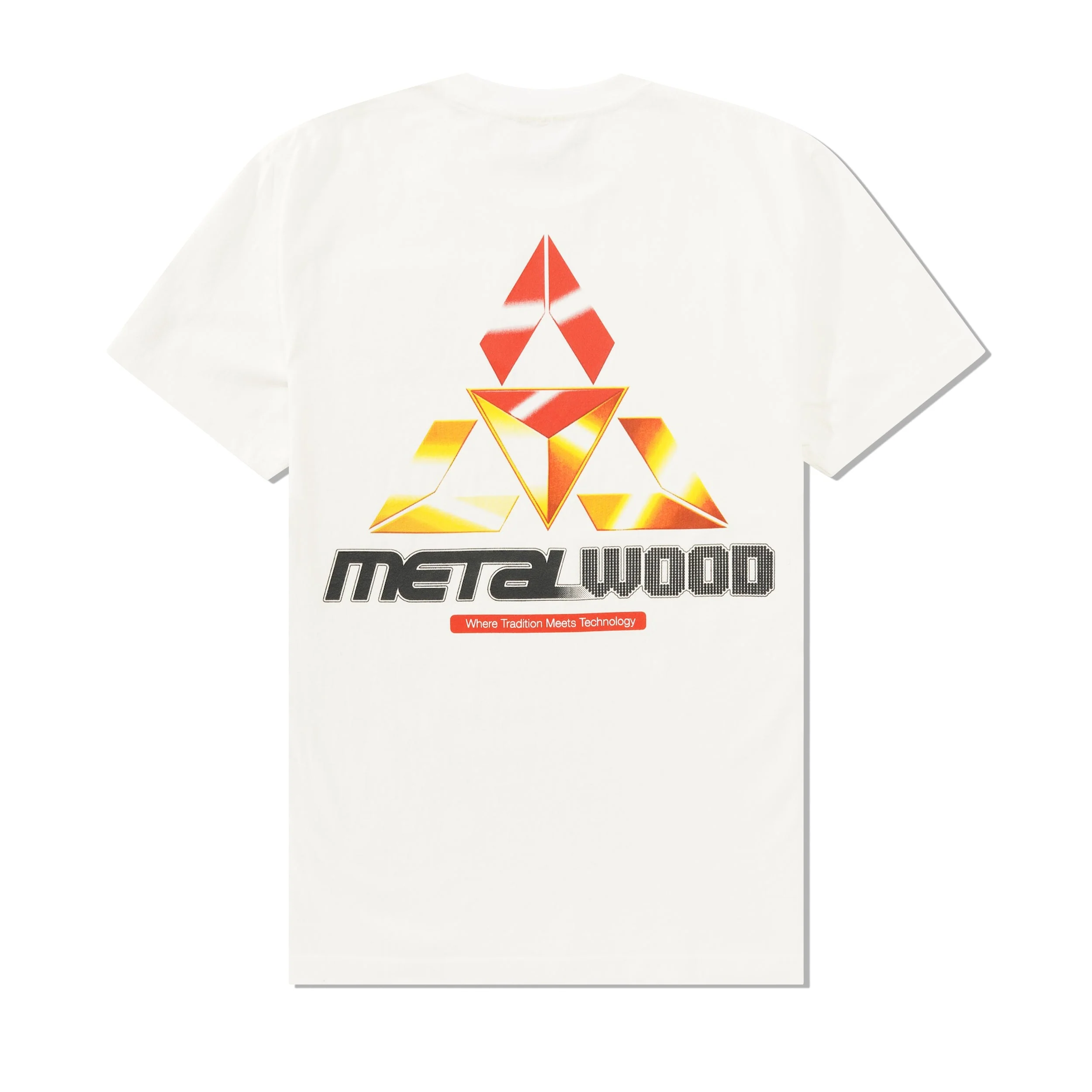 Tri-Metal Tee, White - Image 2