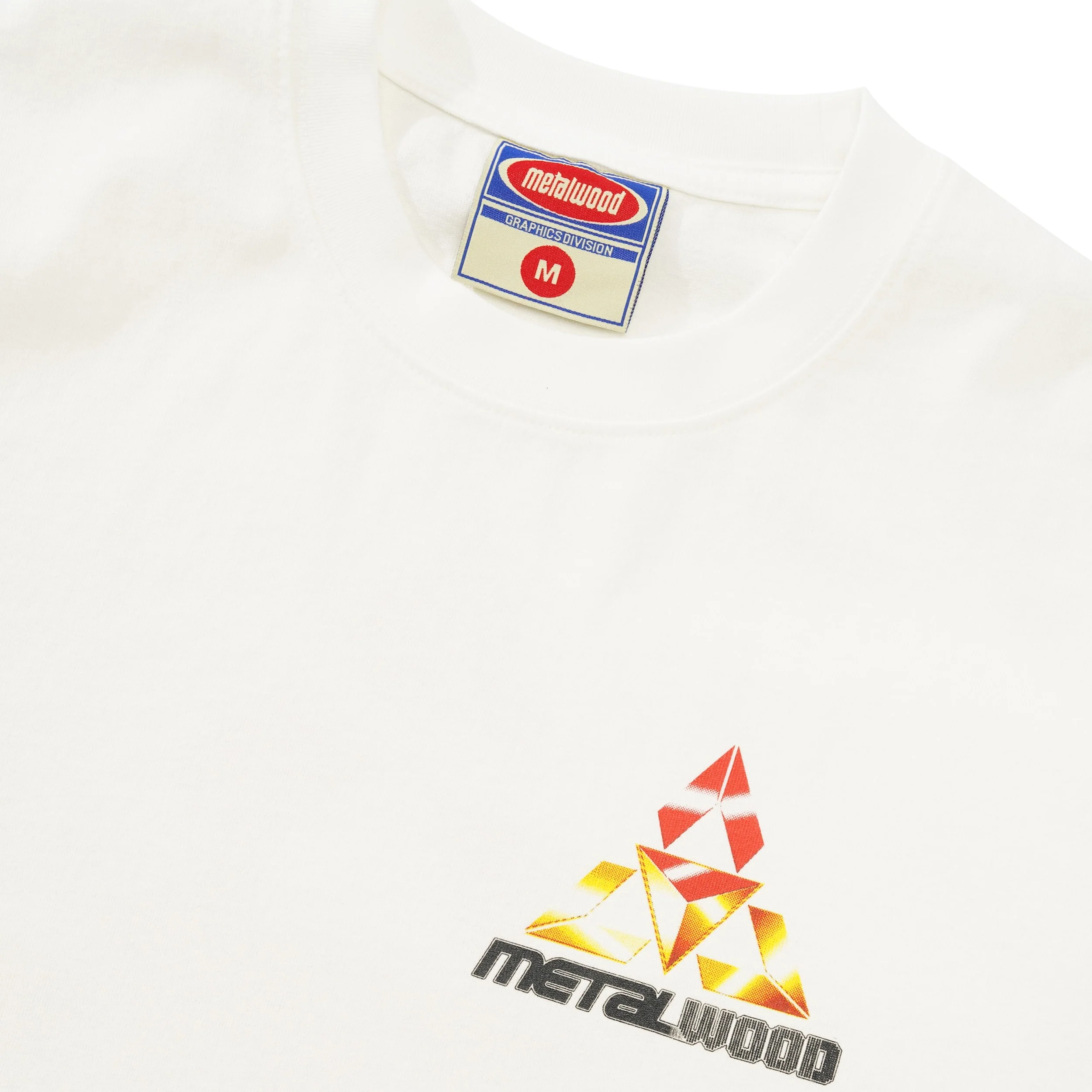 Tri-Metal Tee, White - Image 3