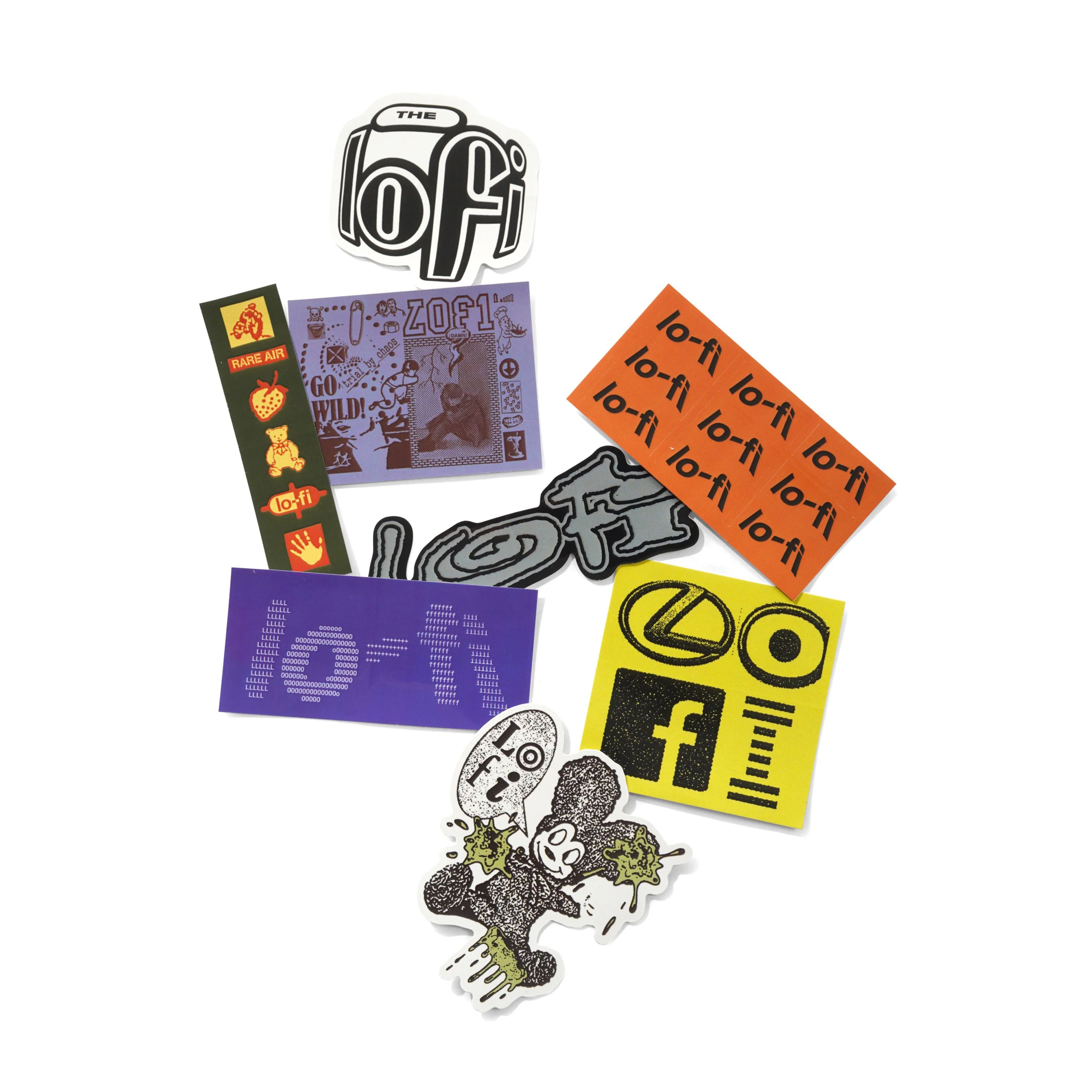 Trial By Chaos Sticker Pack, Multi - Image 2