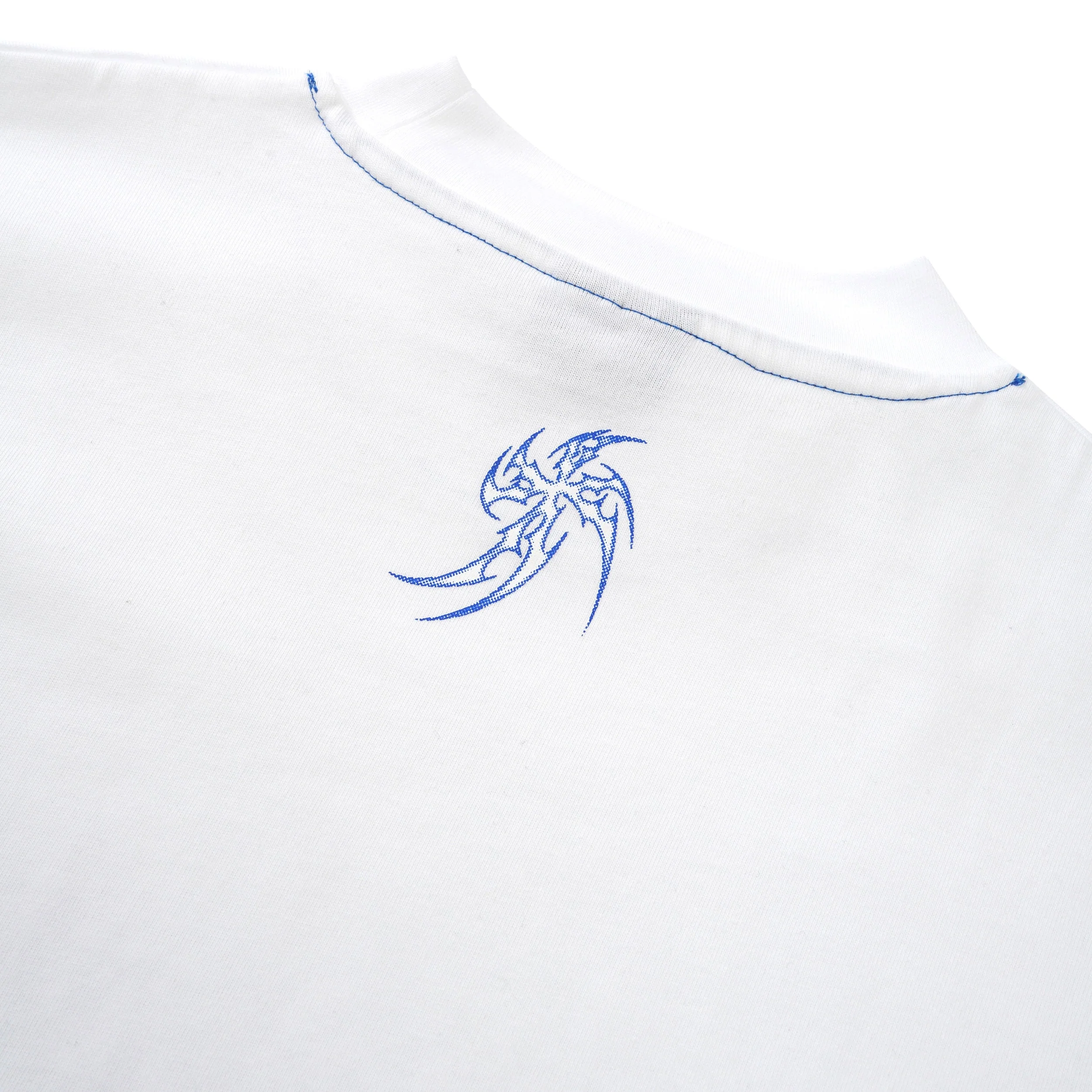 Tribal L/S Tee, White - Image 3