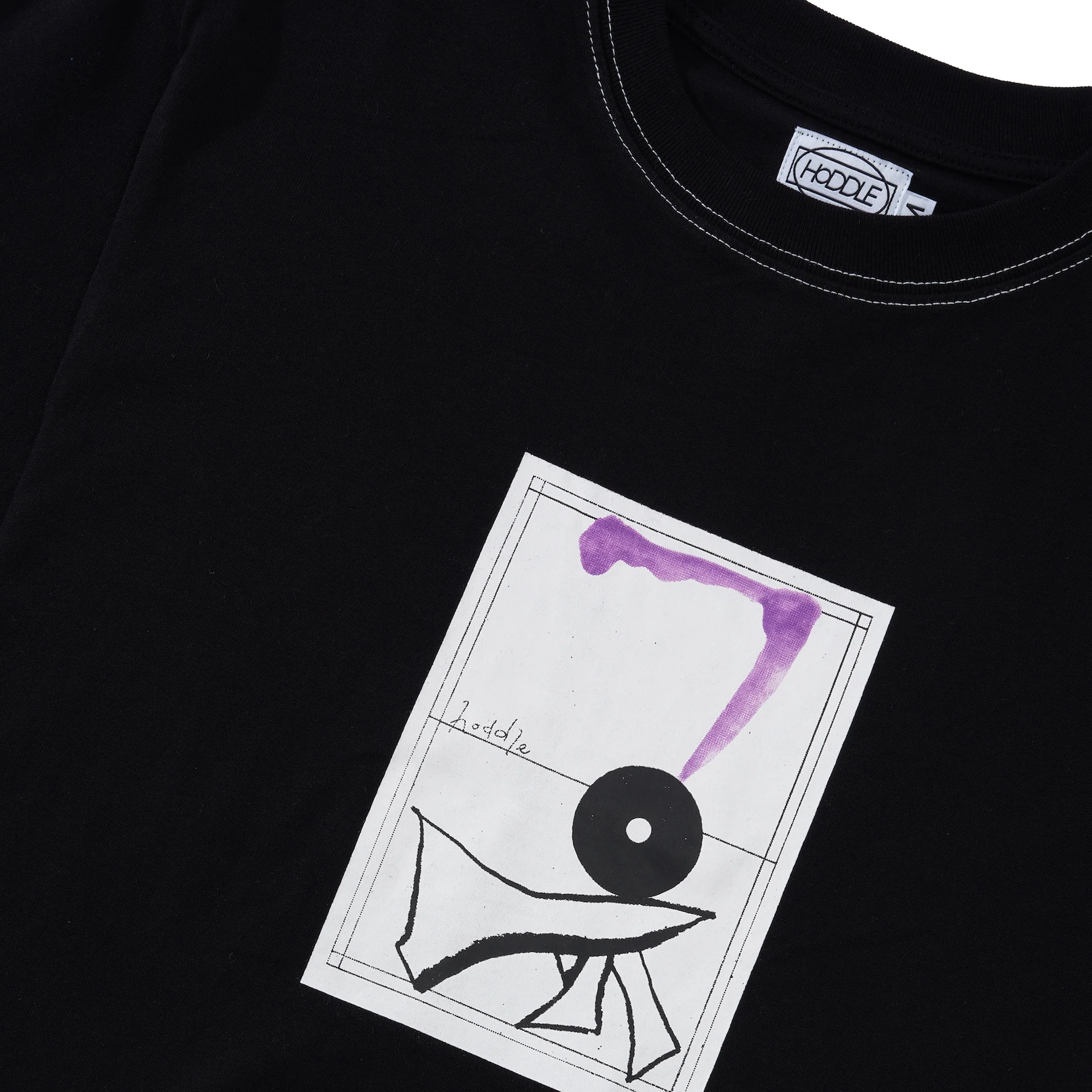 Trifid Tee, Black - Image 2