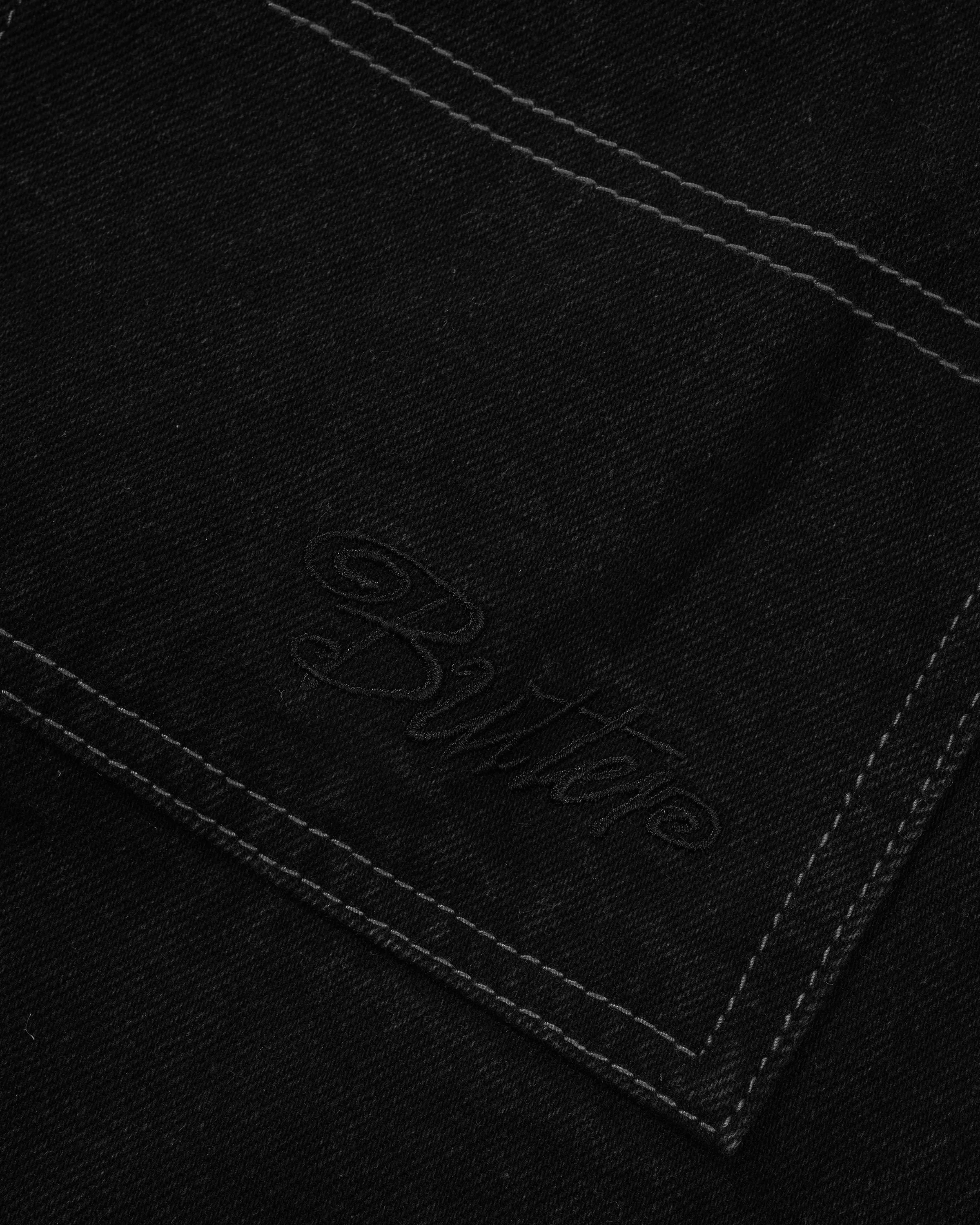 Trim Denim Jeans, Rinsed Black - Image 3