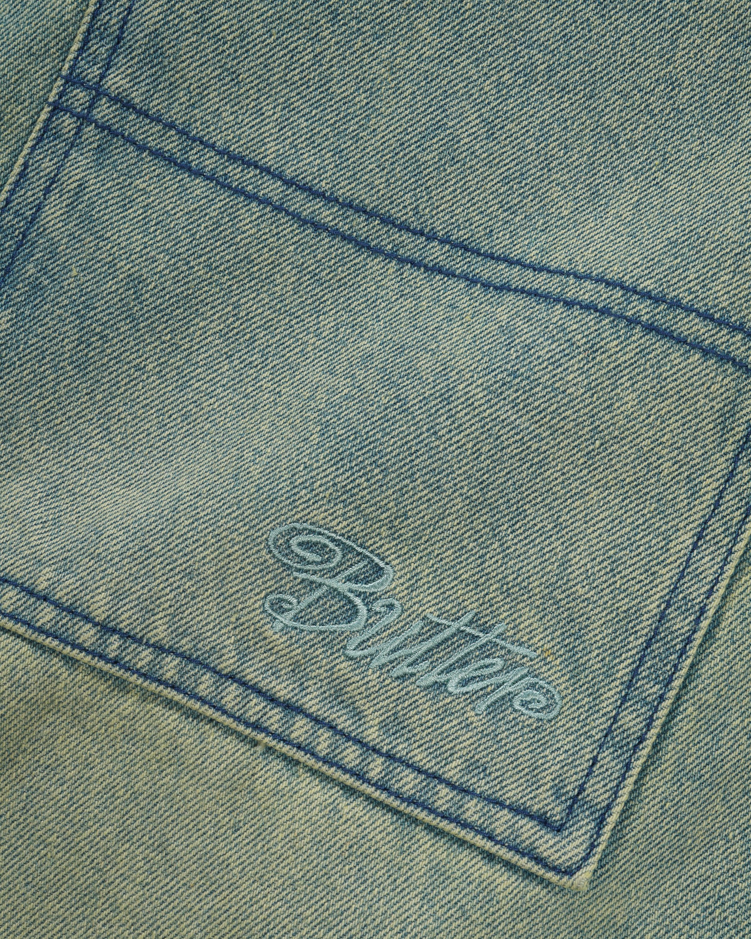 Trim Denim Jeans, Sunfade Blue - Image 5