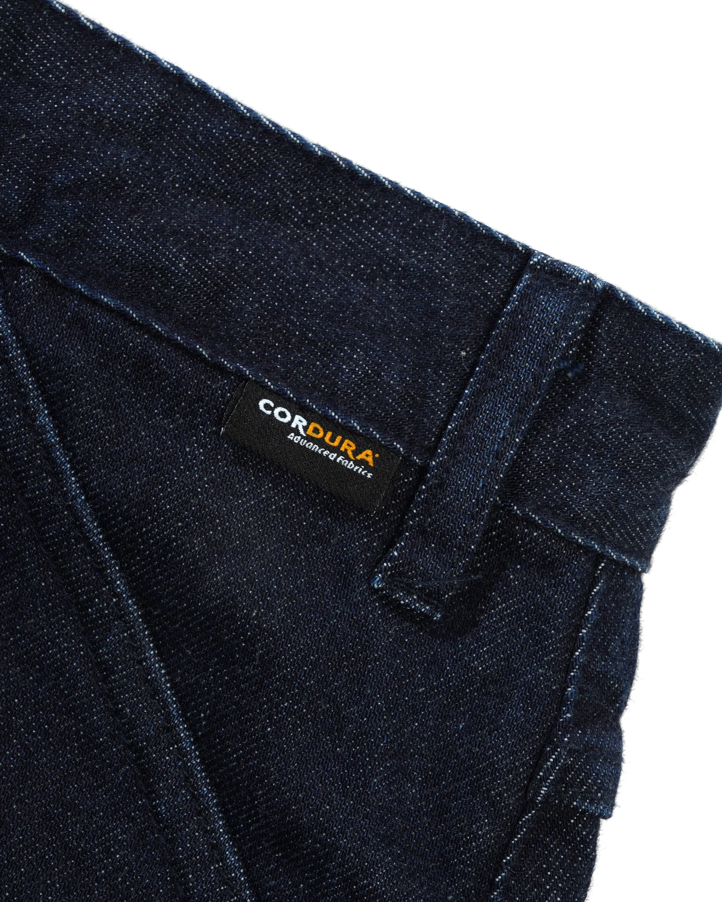 Trim Denim Shorts, Rinsed Indigo - Image 3
