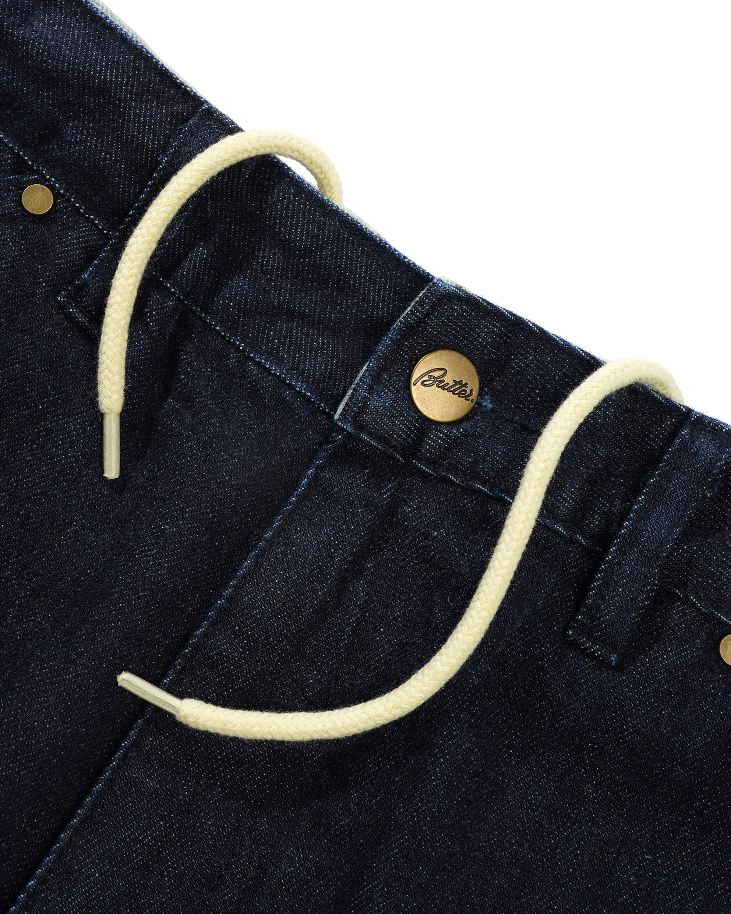 Trim Denim Shorts, Rinsed Indigo - Image 5
