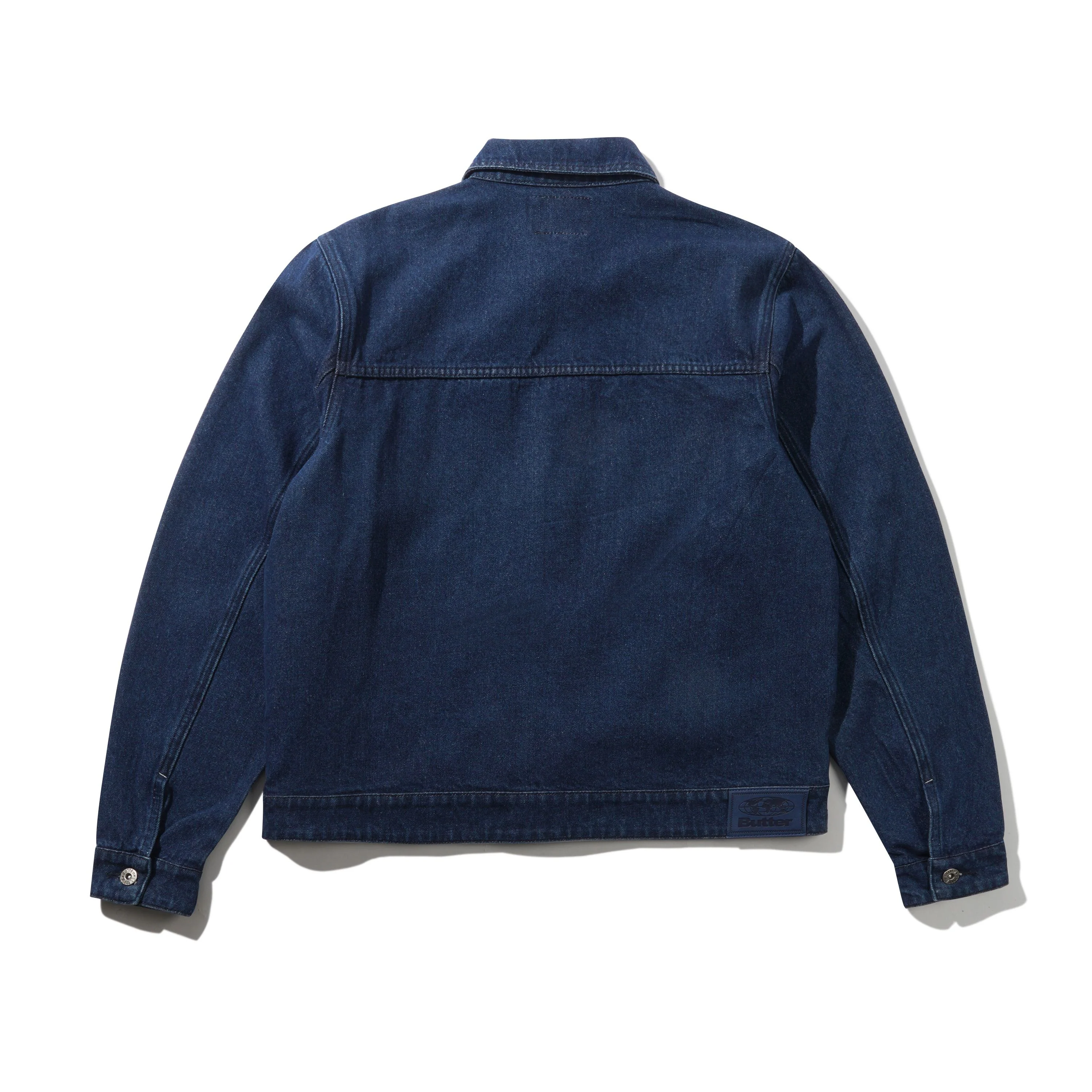 Trucker Denim Jacket, Dark Blue - Image 2