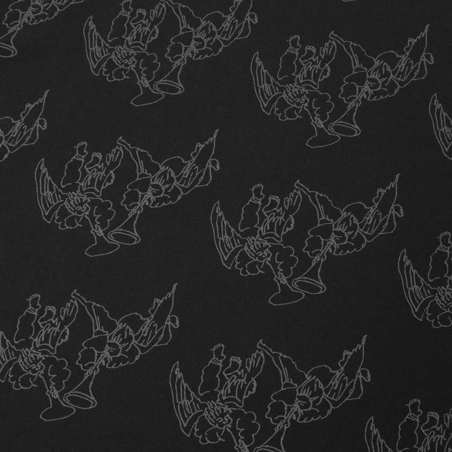 Trumpets Tee, Black - Image 2