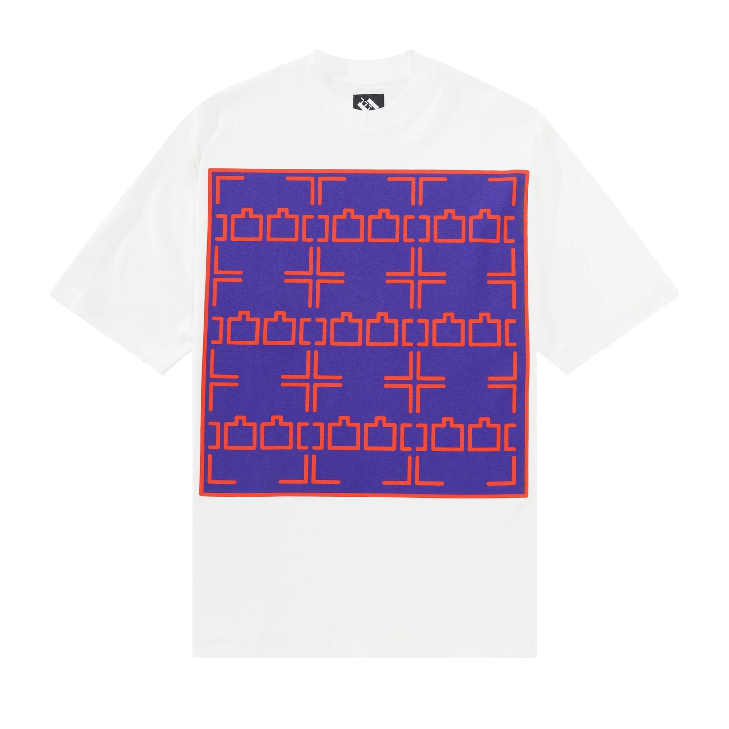 TTT Dashed Line Tee, White