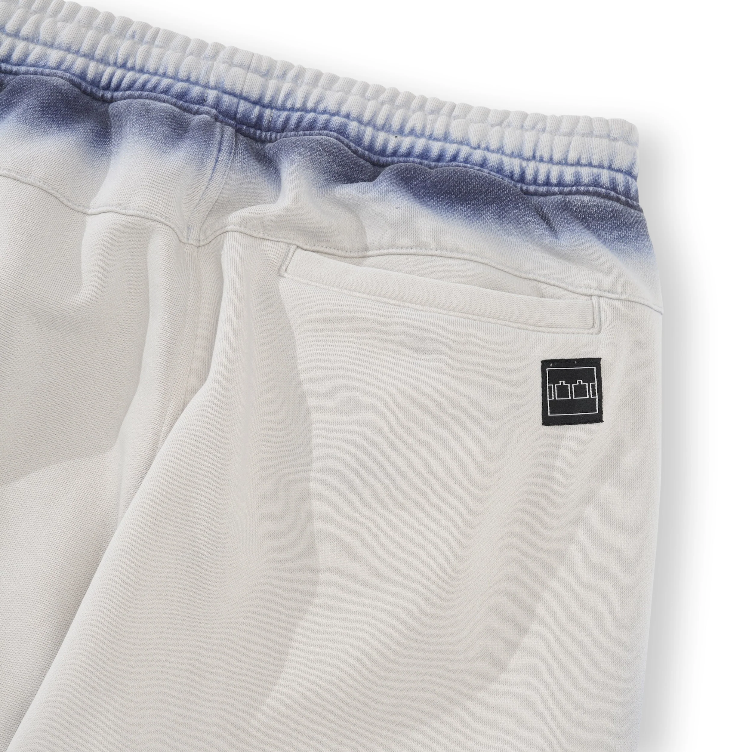 TTT Overdye Open Hem Jogger, Grey / Blue - Image 3