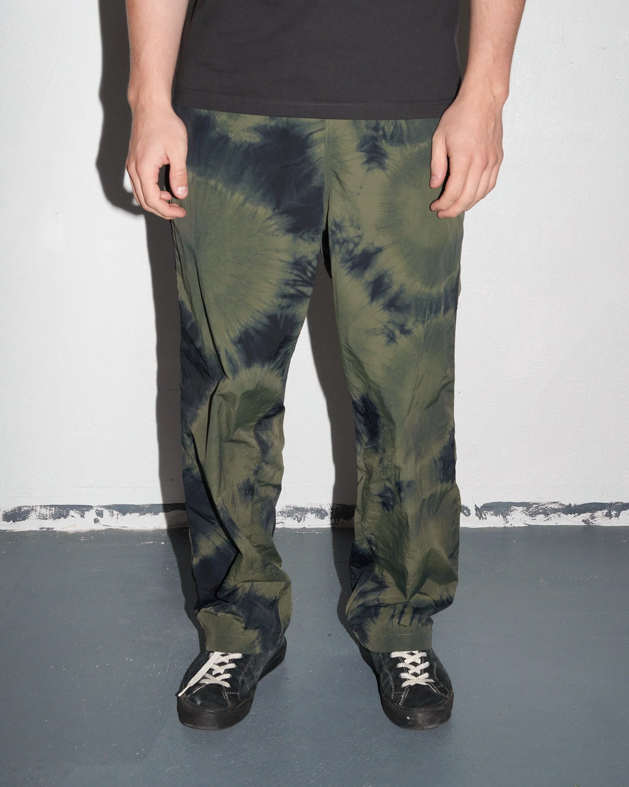 TTT Tech Pants, Black / Olive Marble - Image 3