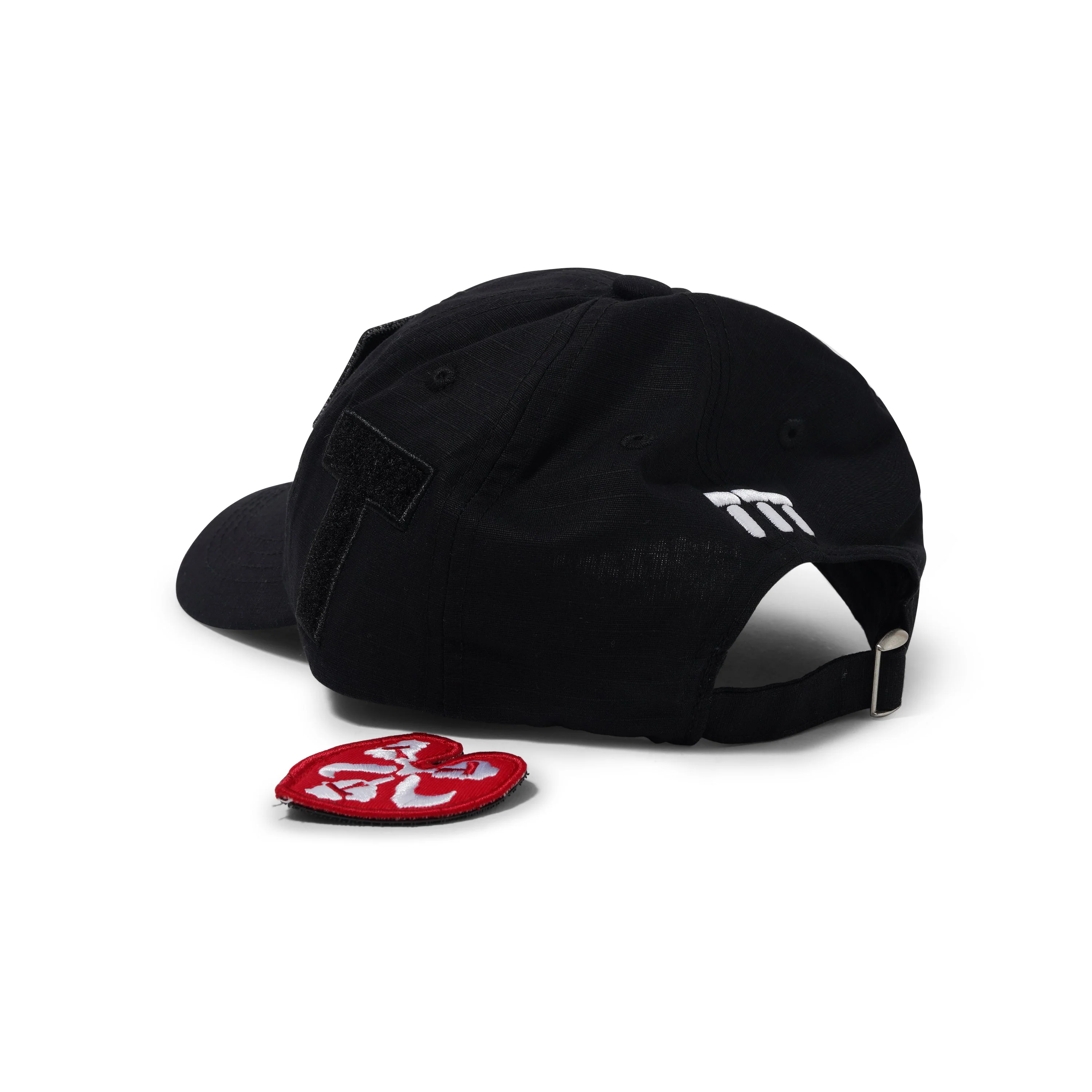 TTT Velcro Patch 6-Panel Cap, Black - Image 4