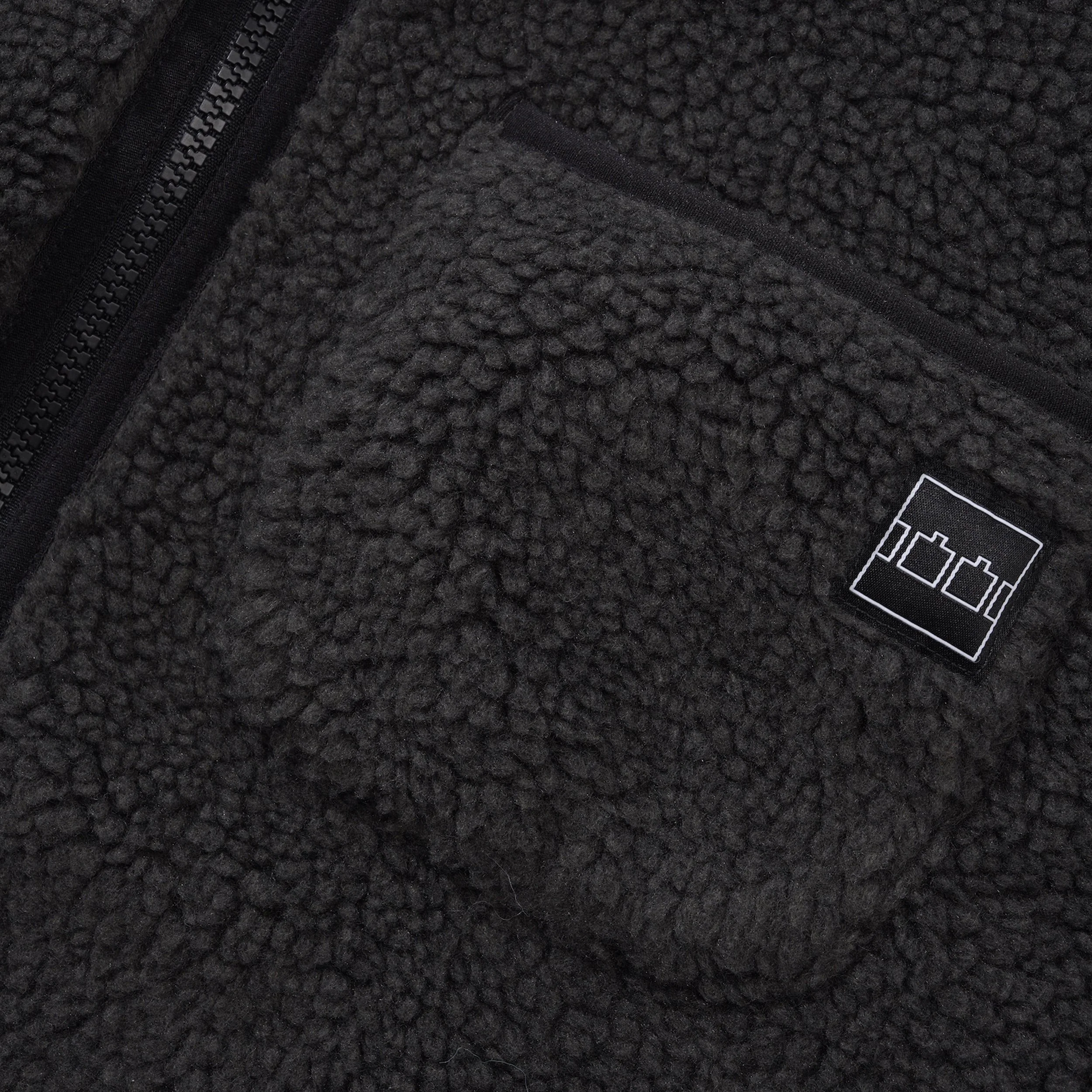 TTT Zip Fleece, Charcoal / Black - Image 2