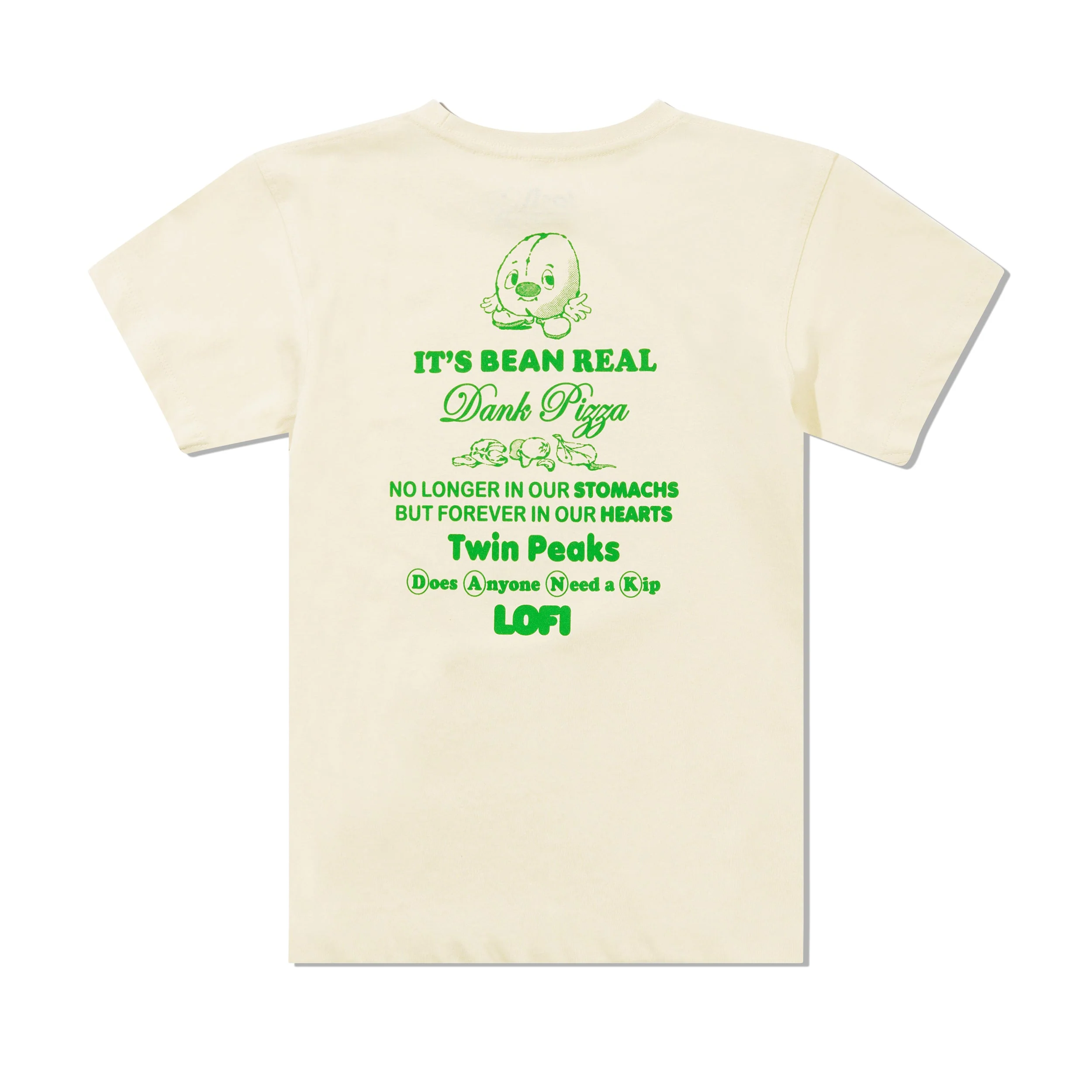Twin Peaks / Dank Kids Tee, Natural - Image 2