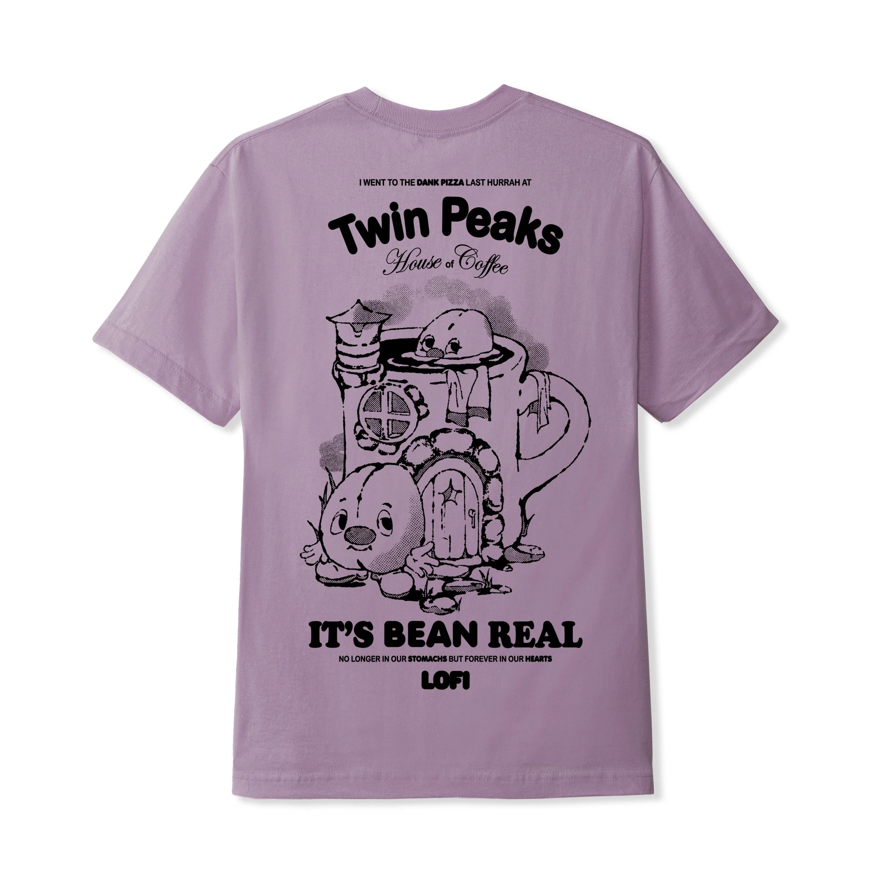 Twin Peaks / Dank Tee, Washed Berry - Image 2