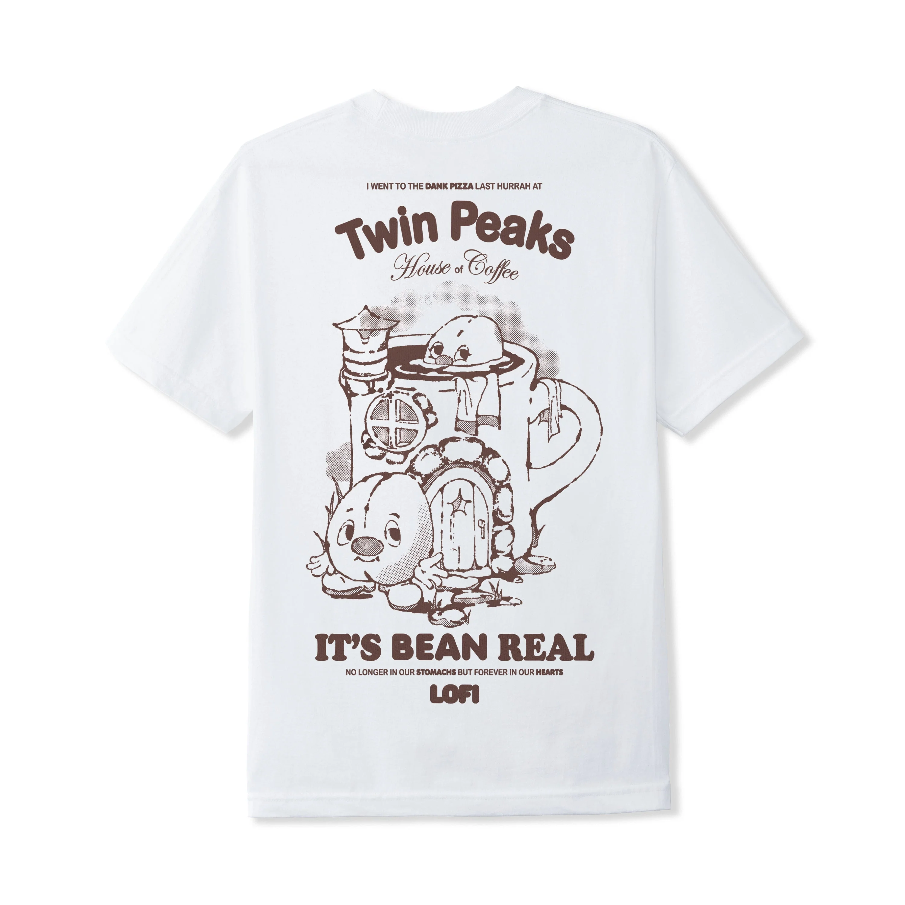 Twin Peaks / Dank Tee, White - Image 2