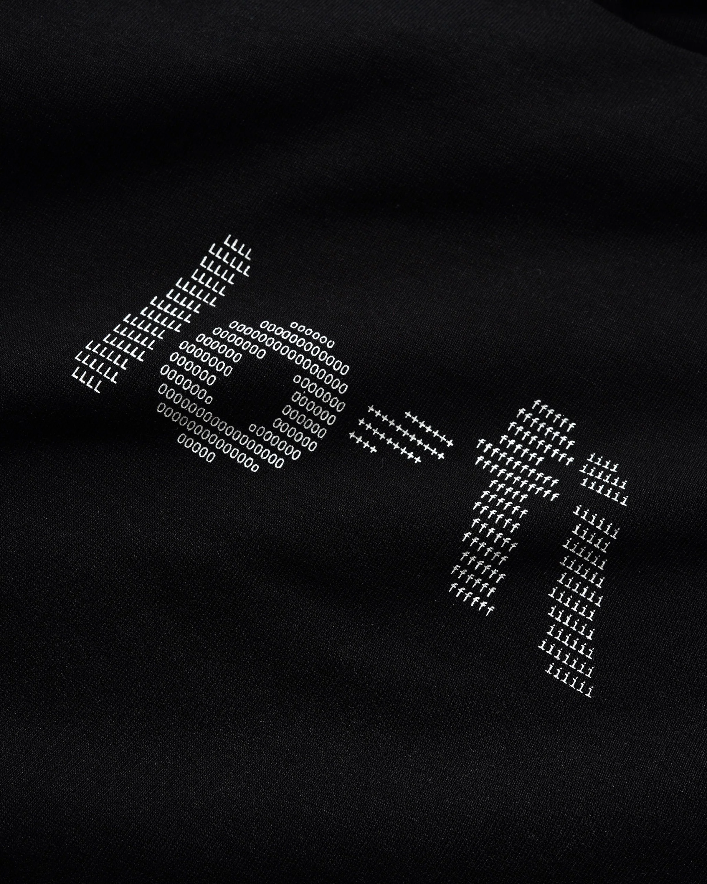 Type Logo Tee, Black - Image 2