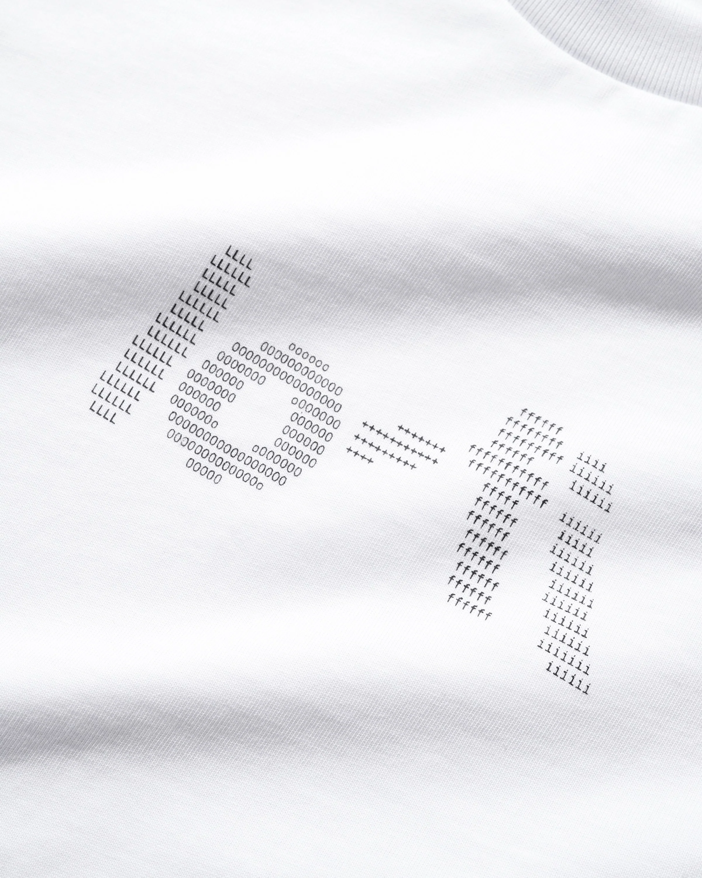 Type Logo Tee, White - Image 2