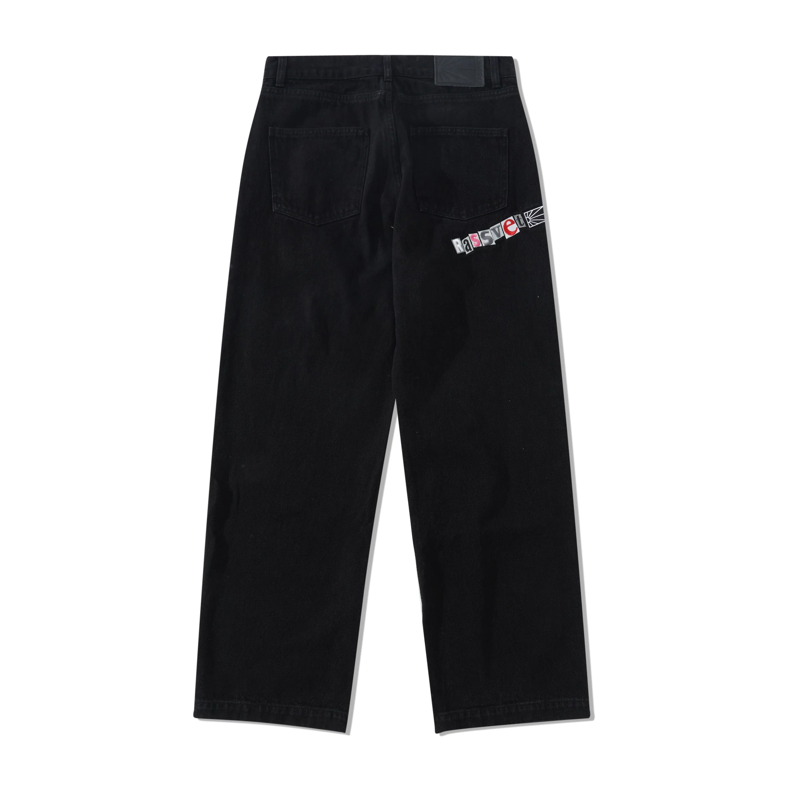 Typo Classic Denim Trousers, Black - Image 3