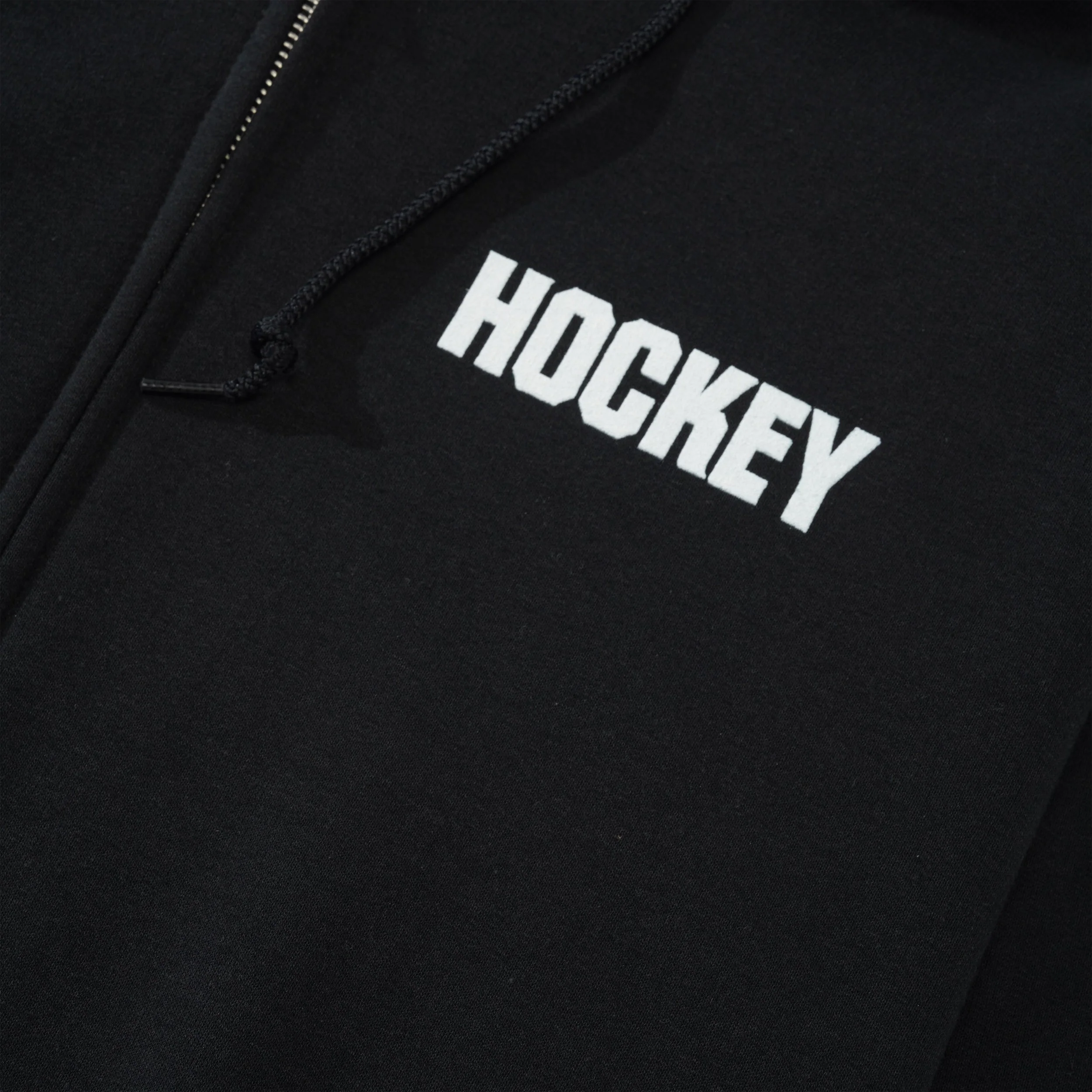 Undead Warrior Zip Up Hood, Black - Image 3
