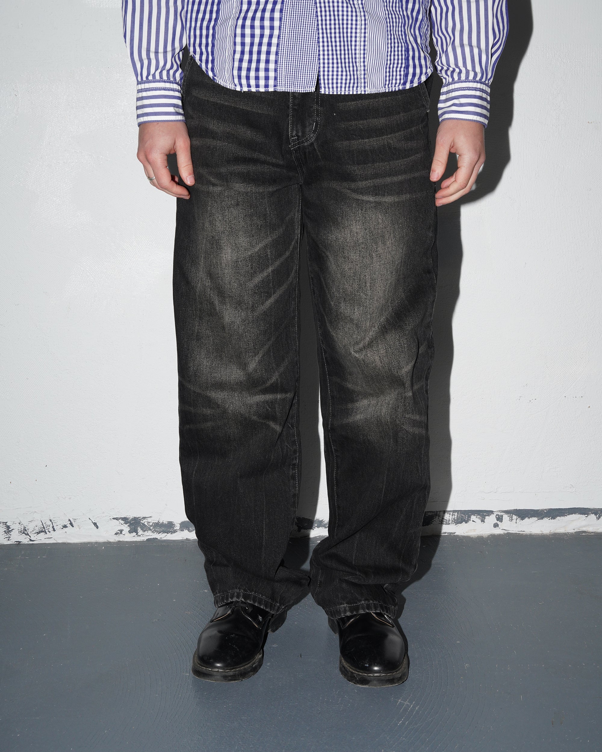 Utility Denim Jean V3, Black Washed - Image 3