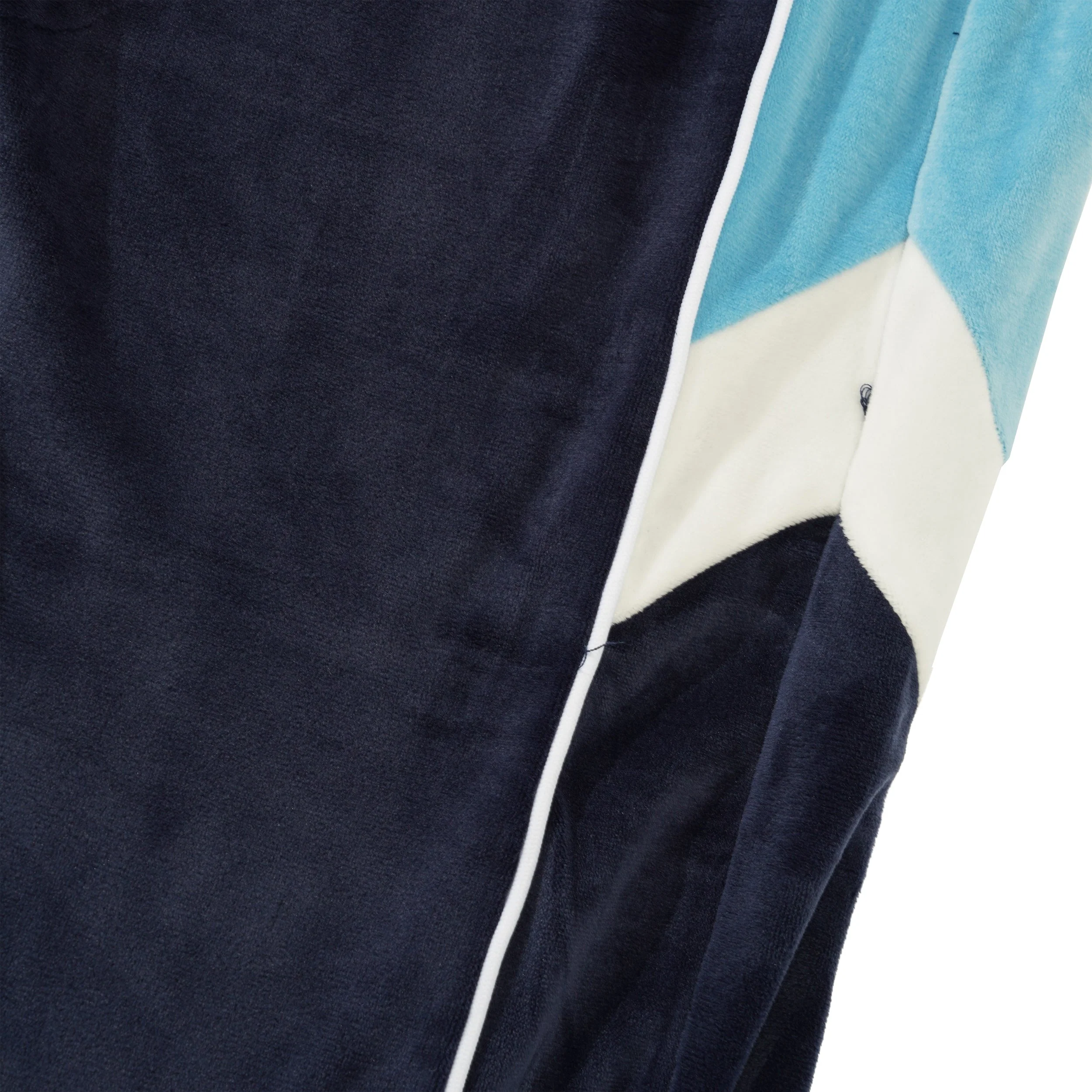 Velour Track Pant, Blue - Image 3