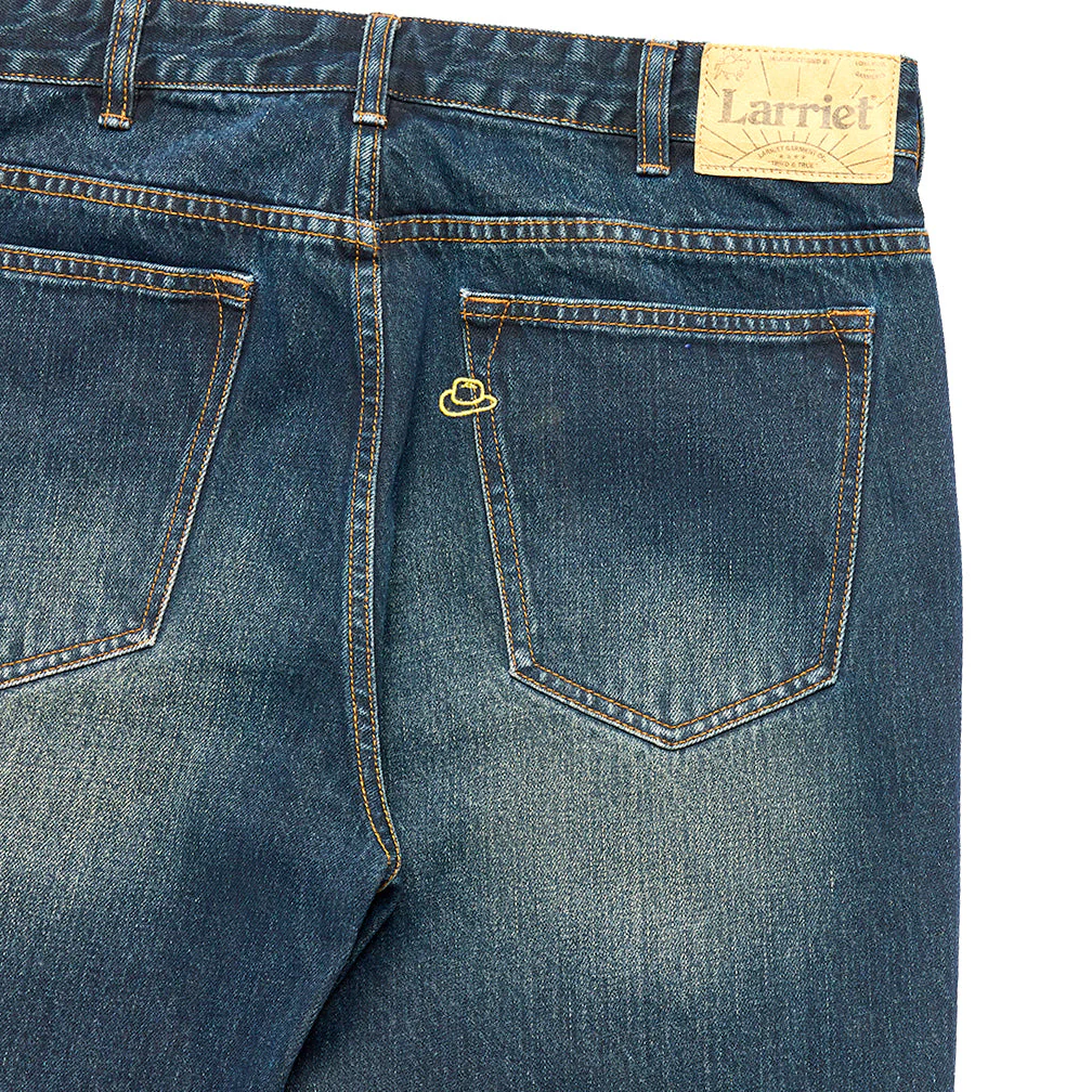 Vini Denim Jeans, Dirty Indigo - Image 4