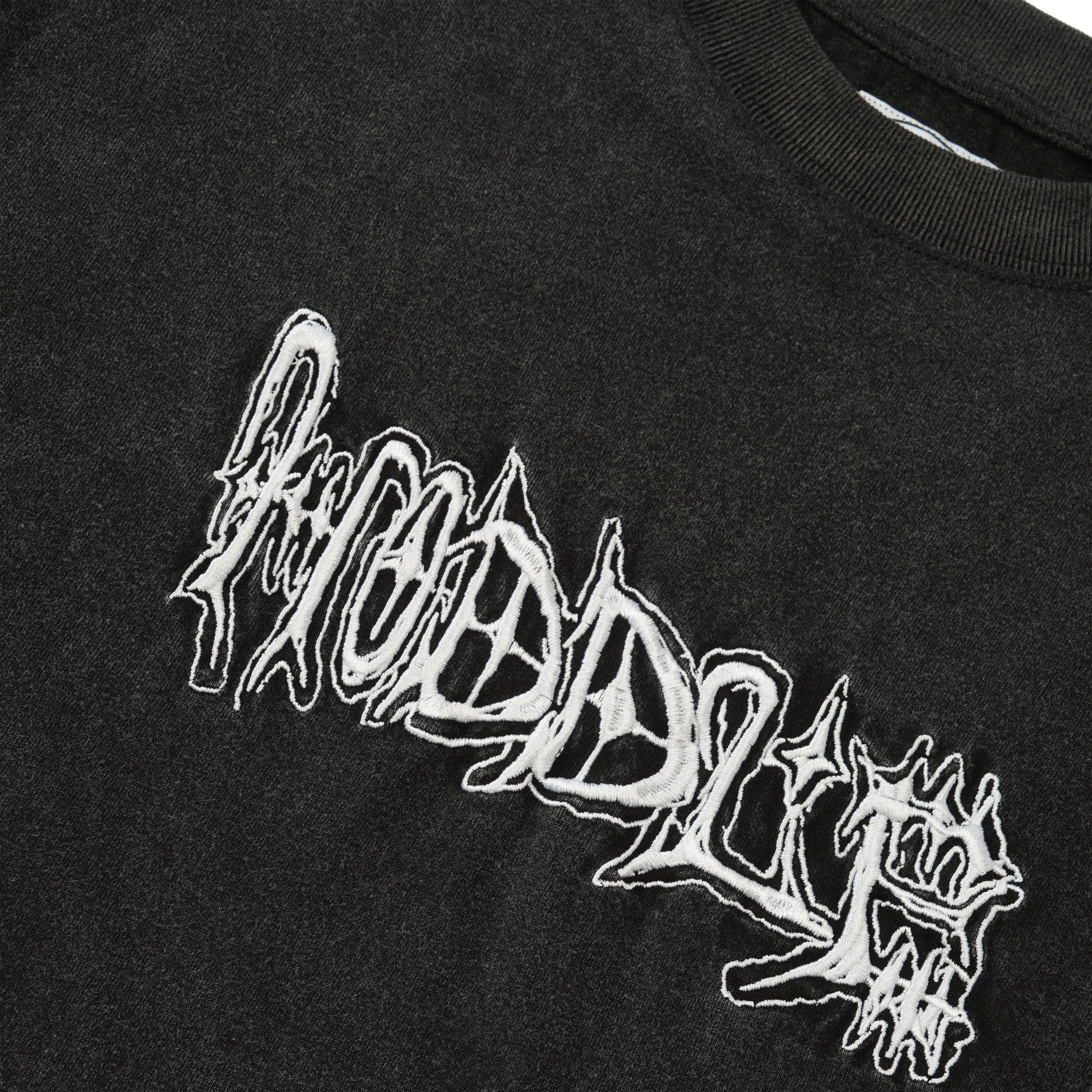 Vision Logo Tee, Black Wash - Image 2