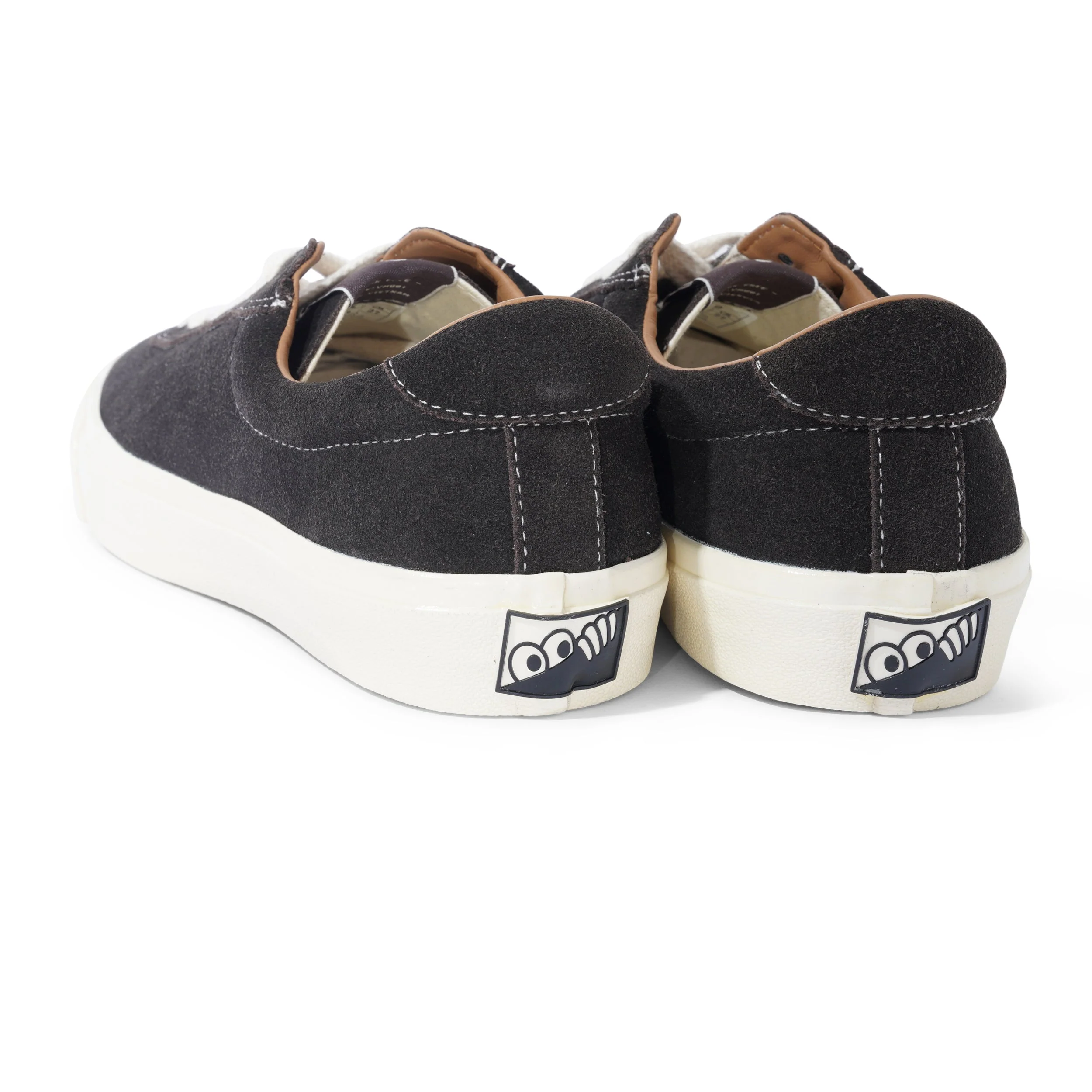 VM001 Lo Suede, Coffee Bean / White - Image 3