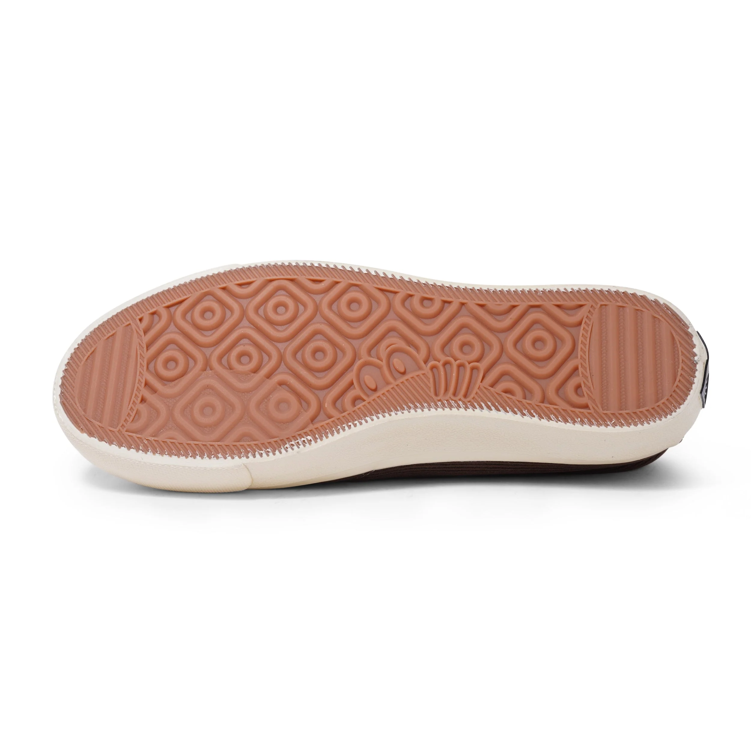 VM003-Lo Cord, Dark Brown / White - Image 4