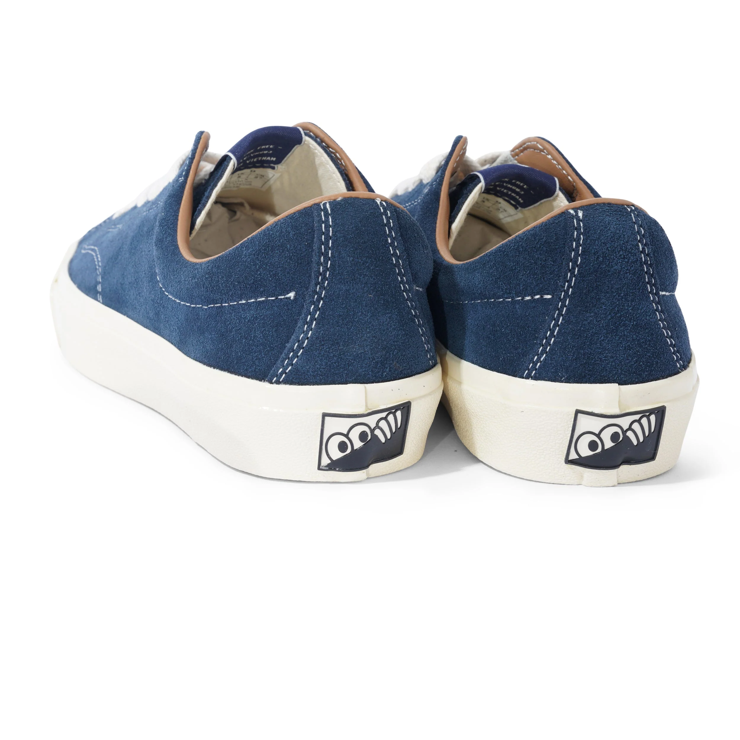 VM003 Lo Suede, Dress Blue / White - Image 3
