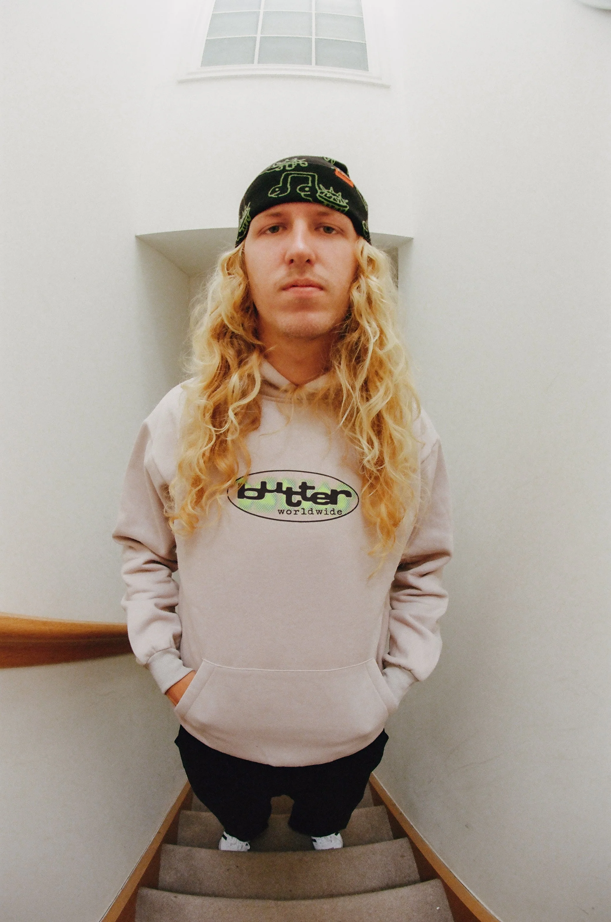 Vortex Pullover Hood, Cement - Image 3