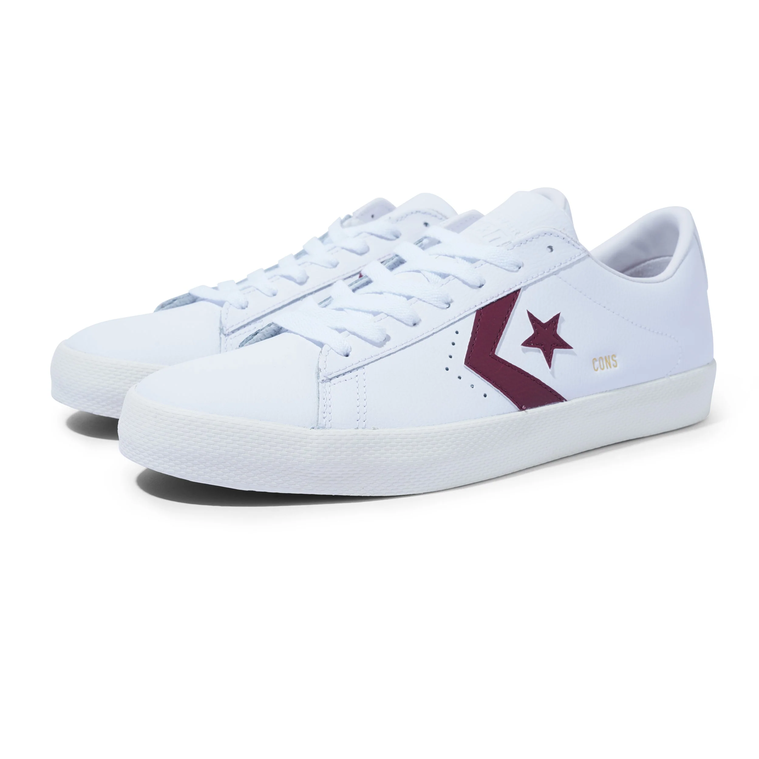 Vulc Pro Low, White / Deep Bordeaux / Egret - Image 2