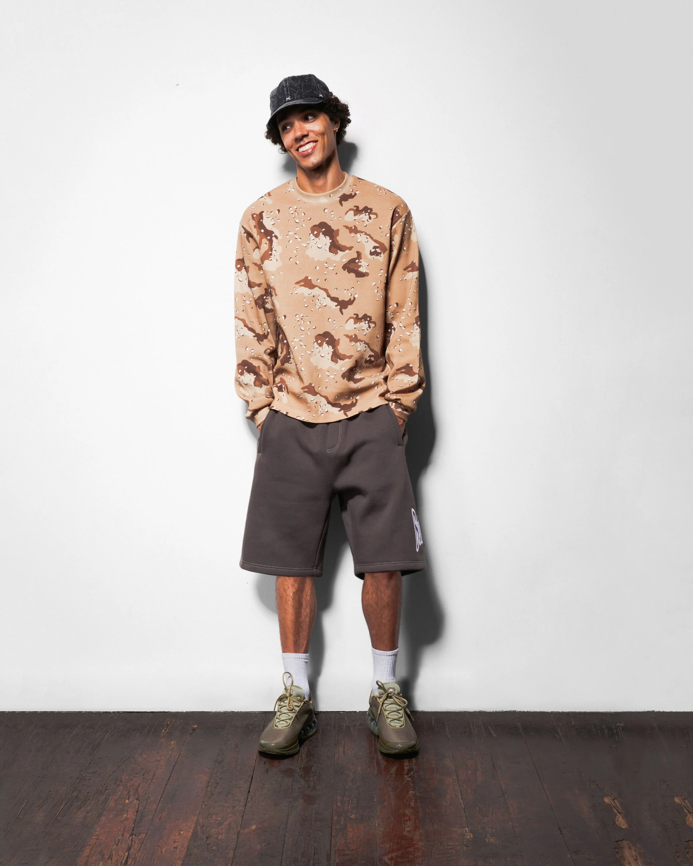 Waffle L/S Top, Desert Camo - Image 4
