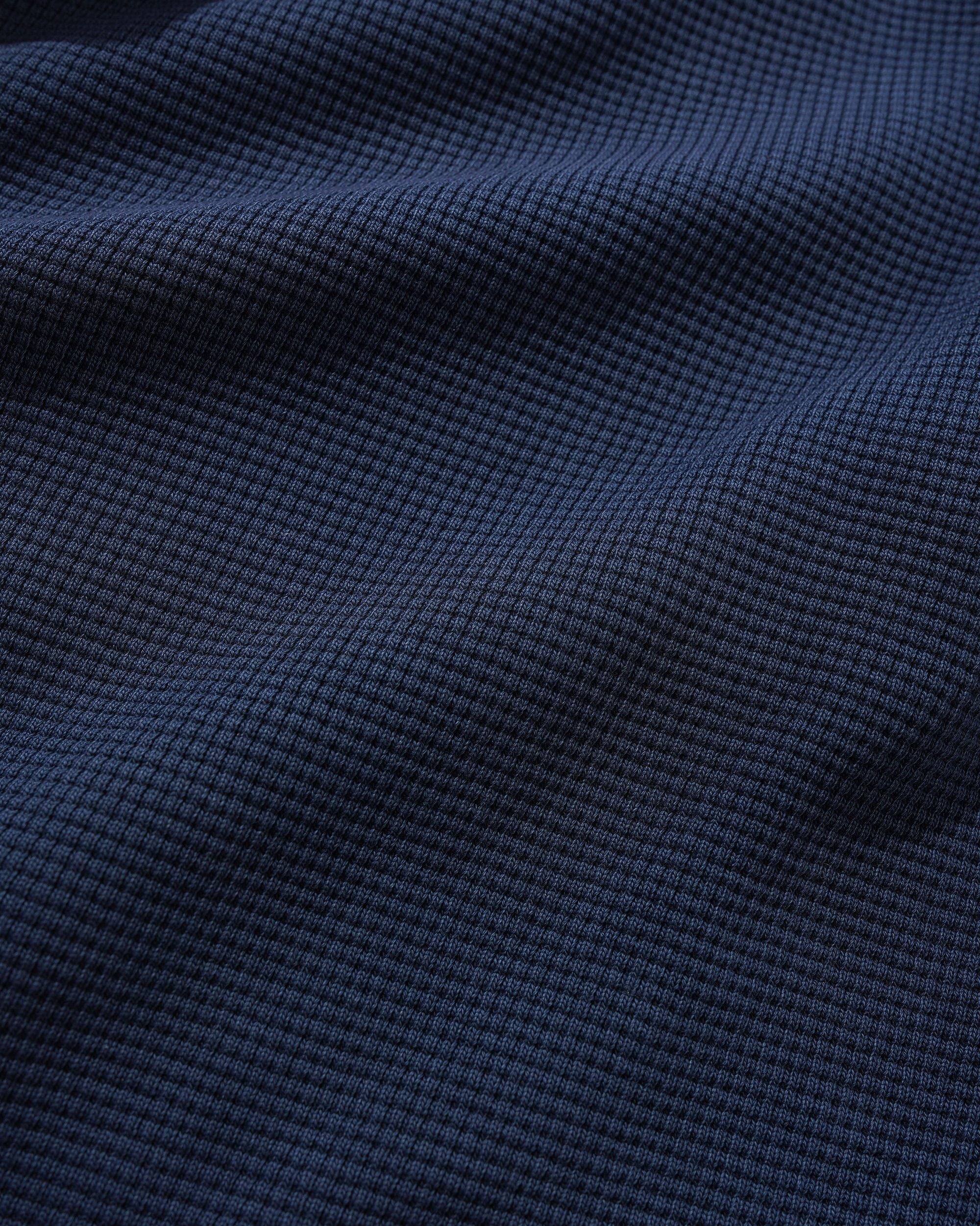 Waffle Zip-Thru Hood, Navy Overdye - Image 4