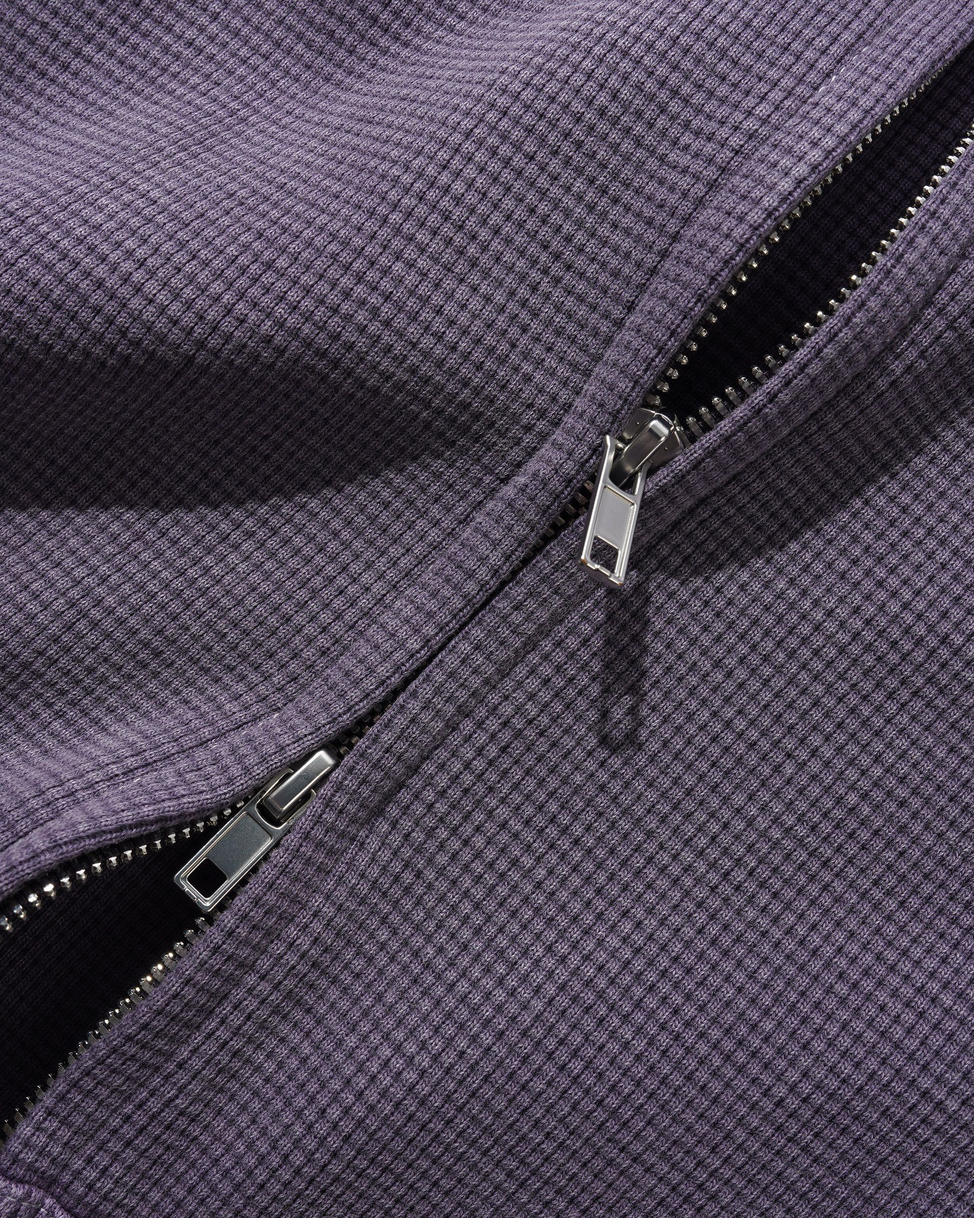 Waffle Zip-Thru Hood, Urchin Overdye - Image 3
