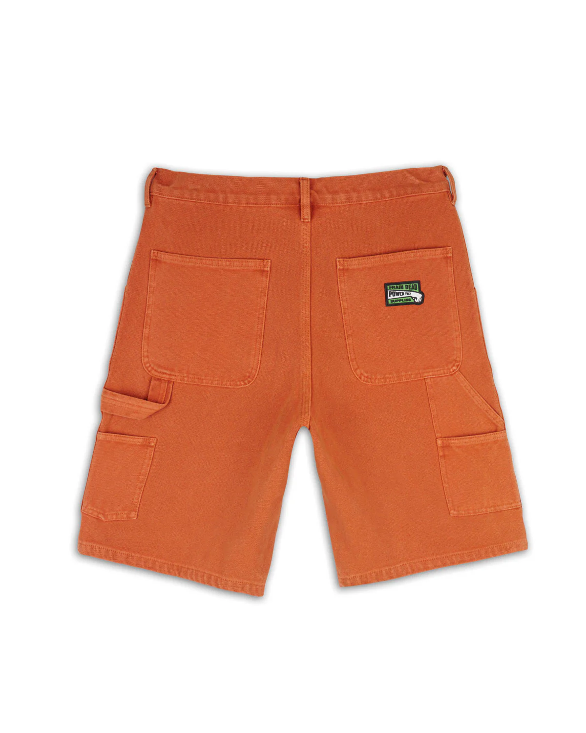 Washed Hard Ware / Soft Wear Carpenter Short, Burnt Orange - Image 2
