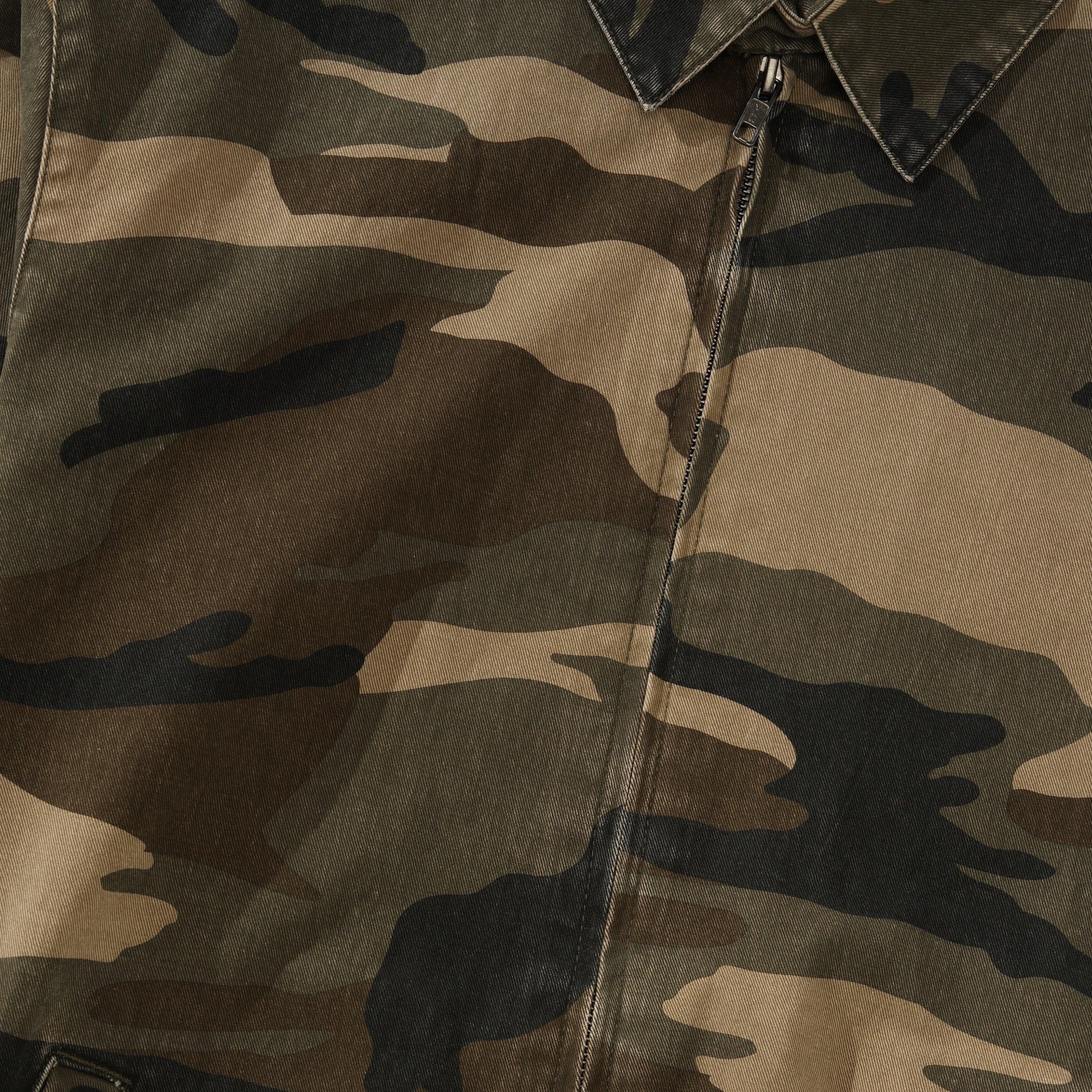 Washed Harrington Jacket, Camo - Image 3