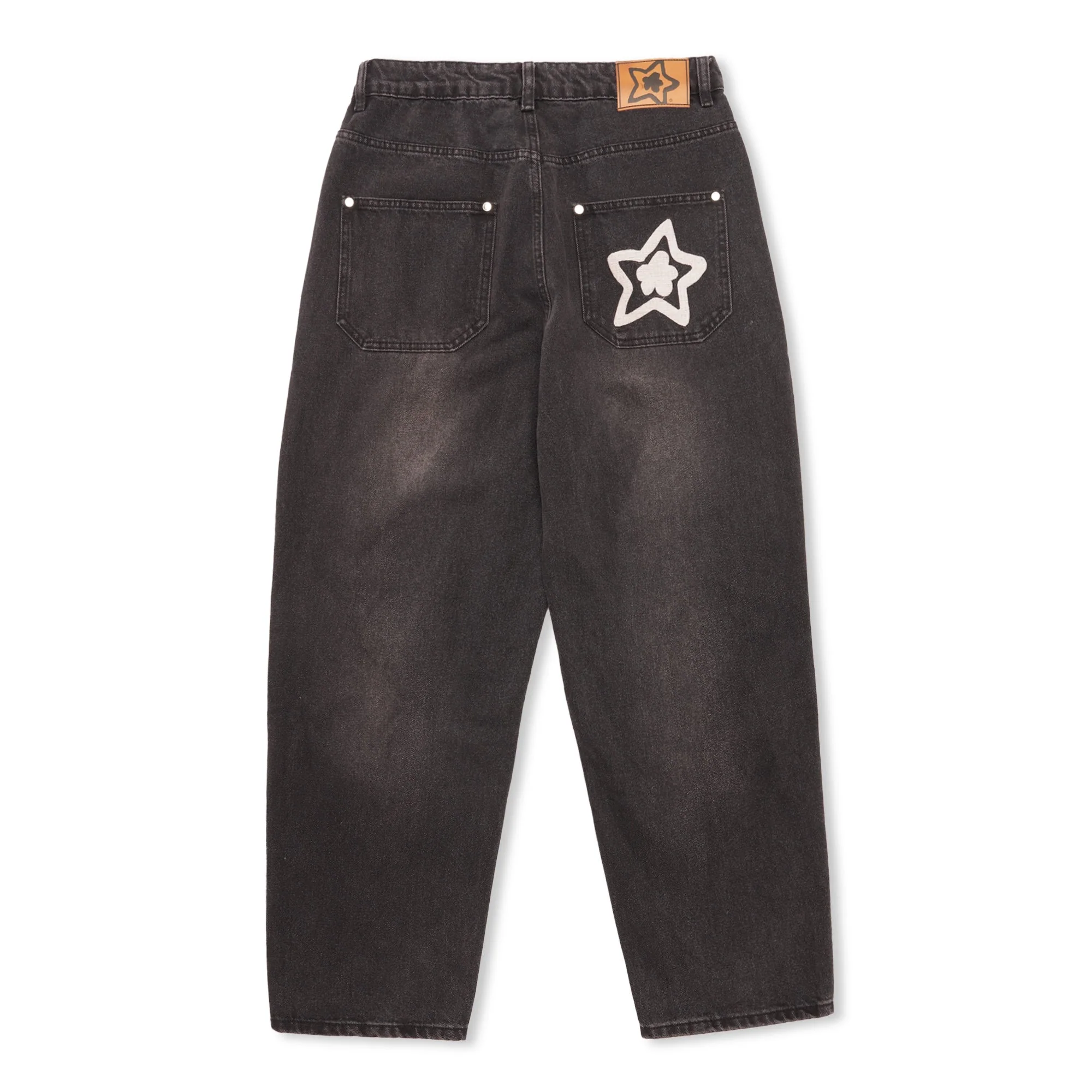 Washed Star Jeans, Black - Image 2