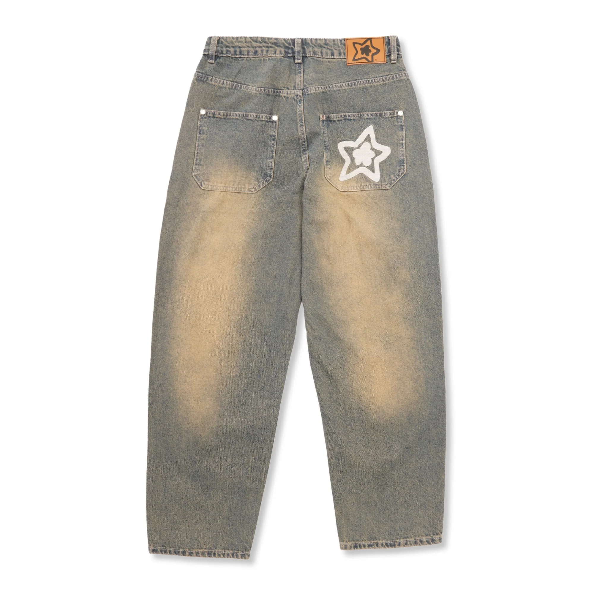 Washed Star Jeans, Blue - Image 2