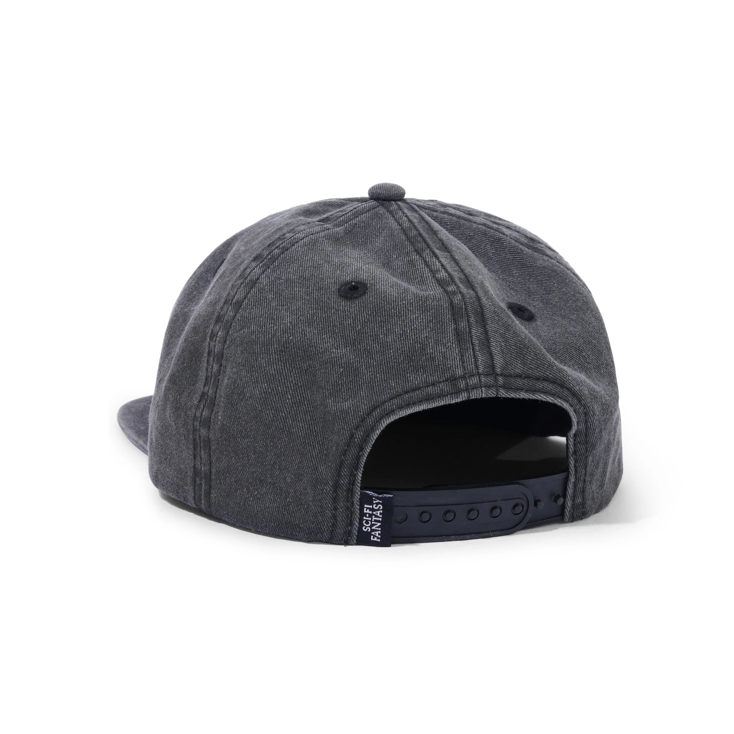Wasted Logo Hat, Black - Image 2
