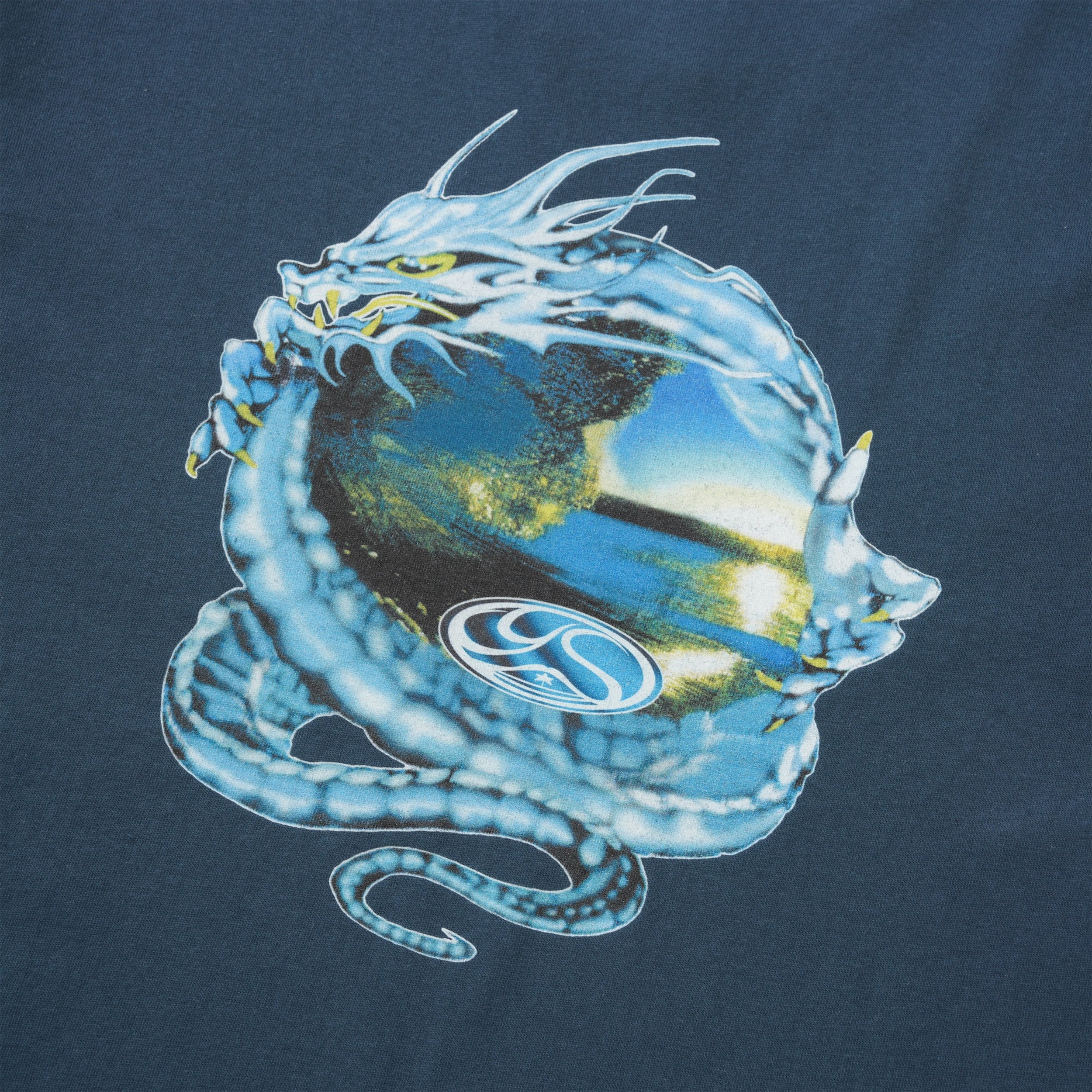Wave Serpent Tee, Navy - Image 4