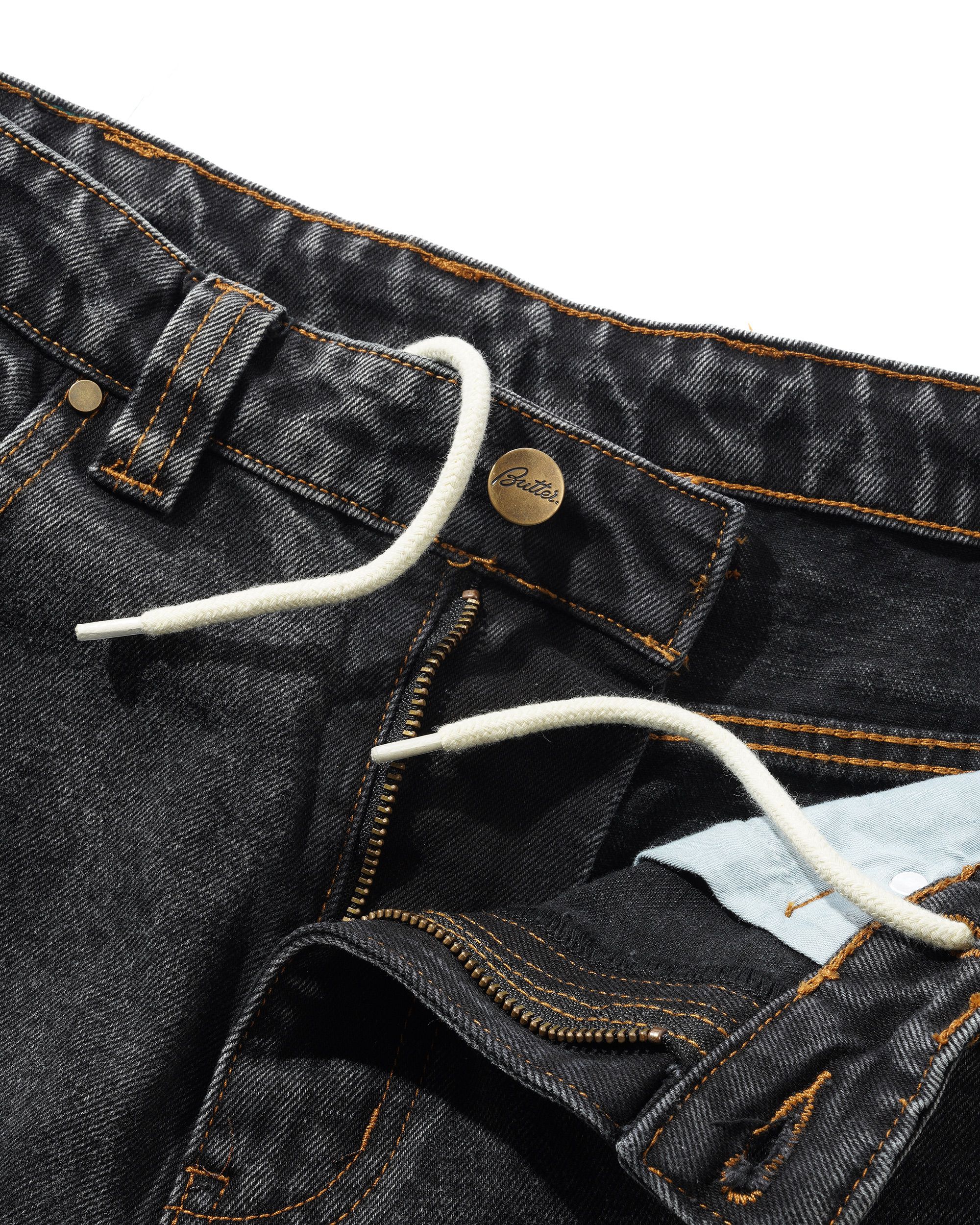 Weathergear Denim Jeans, Gunmetal - Image 4