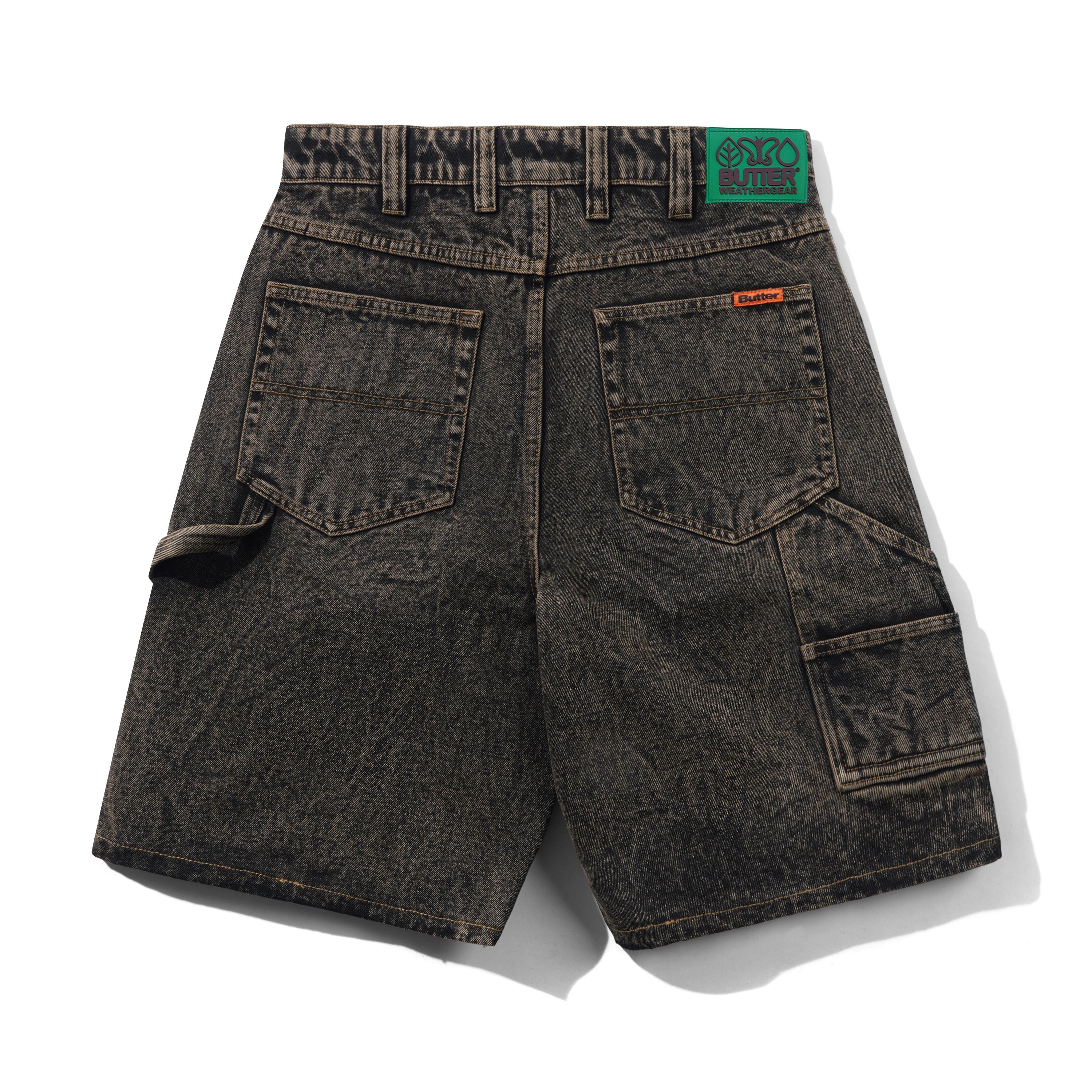 Weathergear Denim Shorts, Brown Tint - Image 2