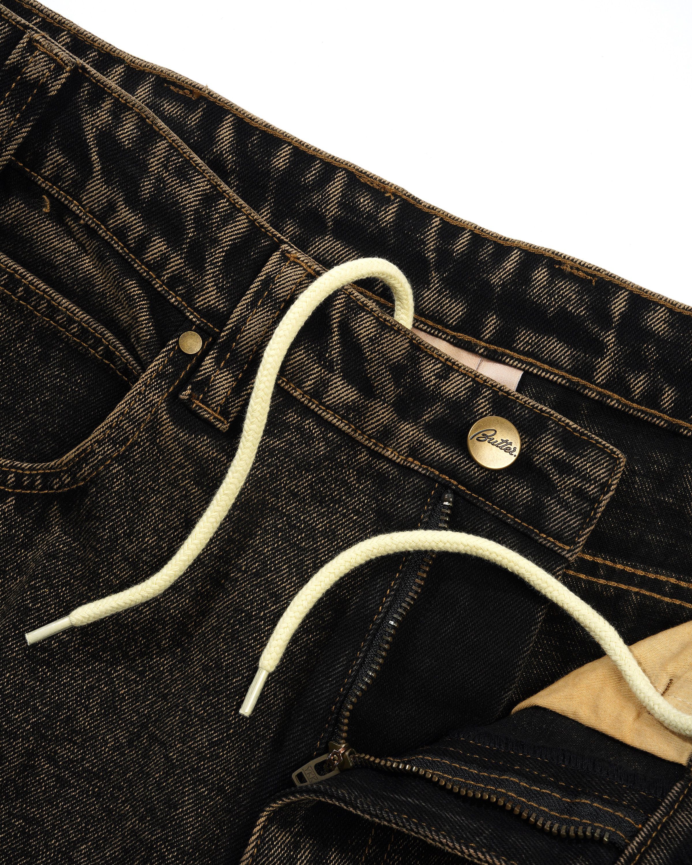 Weathergear Denim Shorts, Brown Tint - Image 3