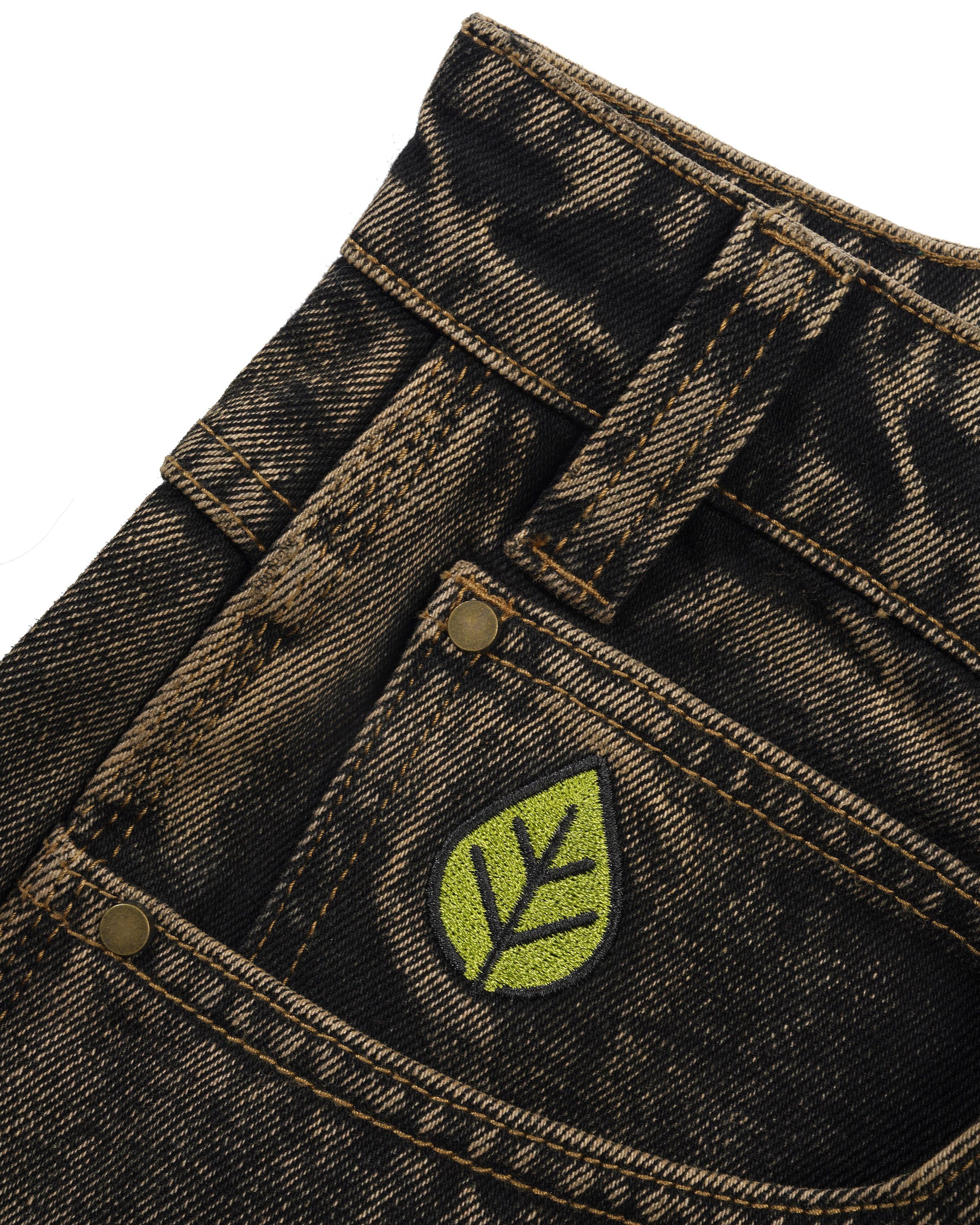 Weathergear Denim Shorts, Brown Tint - Image 4