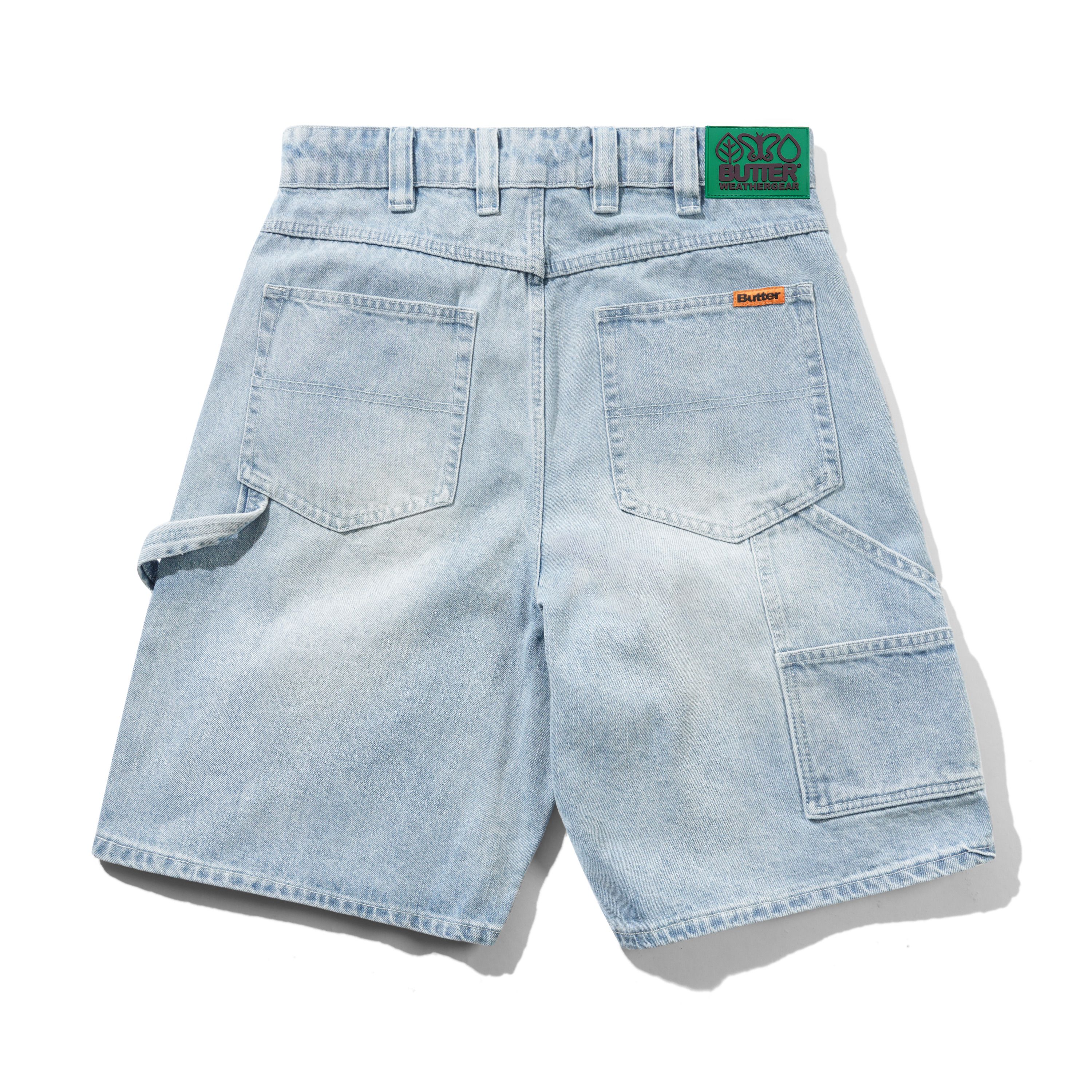 Weathergear Denim Shorts, Faded Blue - Image 2