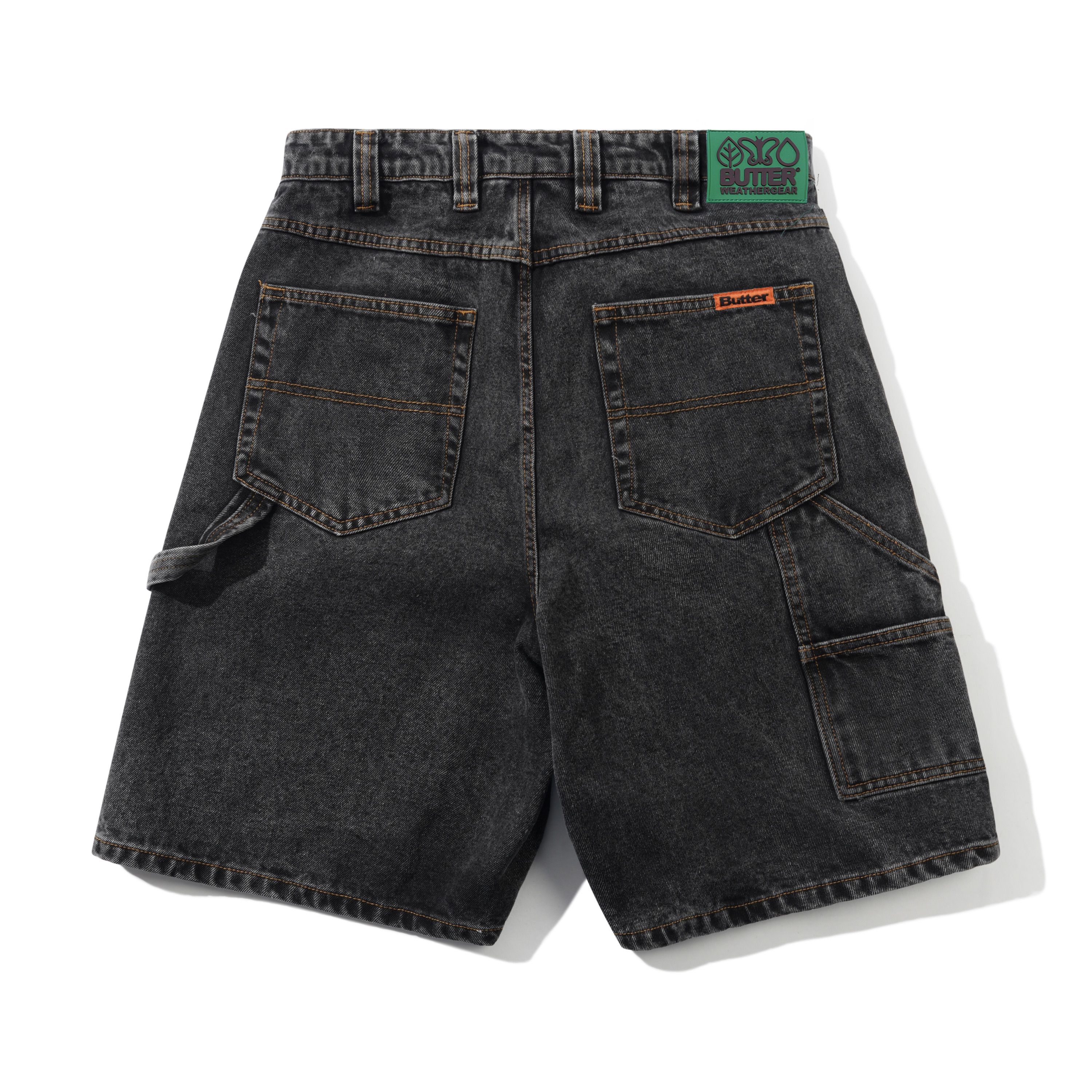 Weathergear Denim Shorts, Gunmetal - Image 2